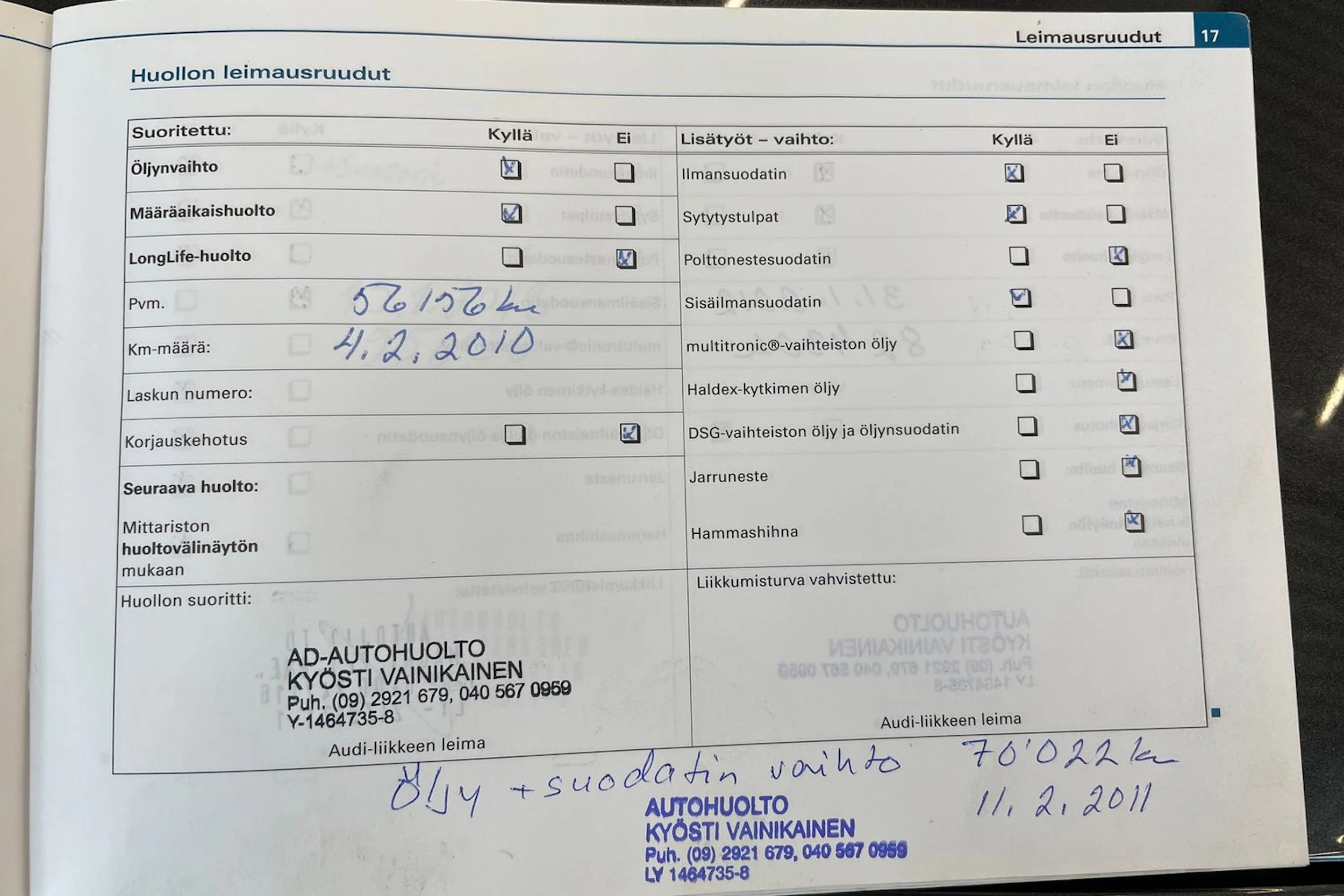 Harmaa Audi A4 2007 kuva 25.