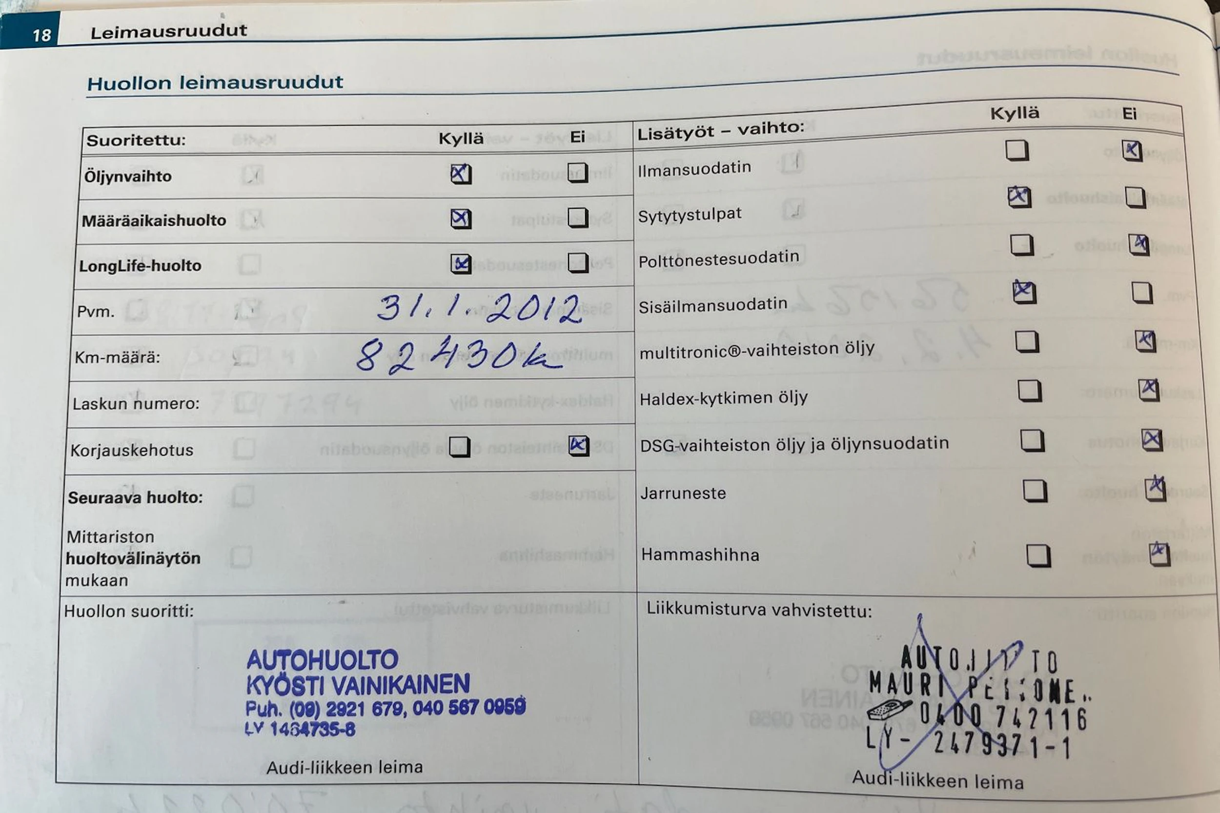 Harmaa Audi A4 2007 kuva 26.