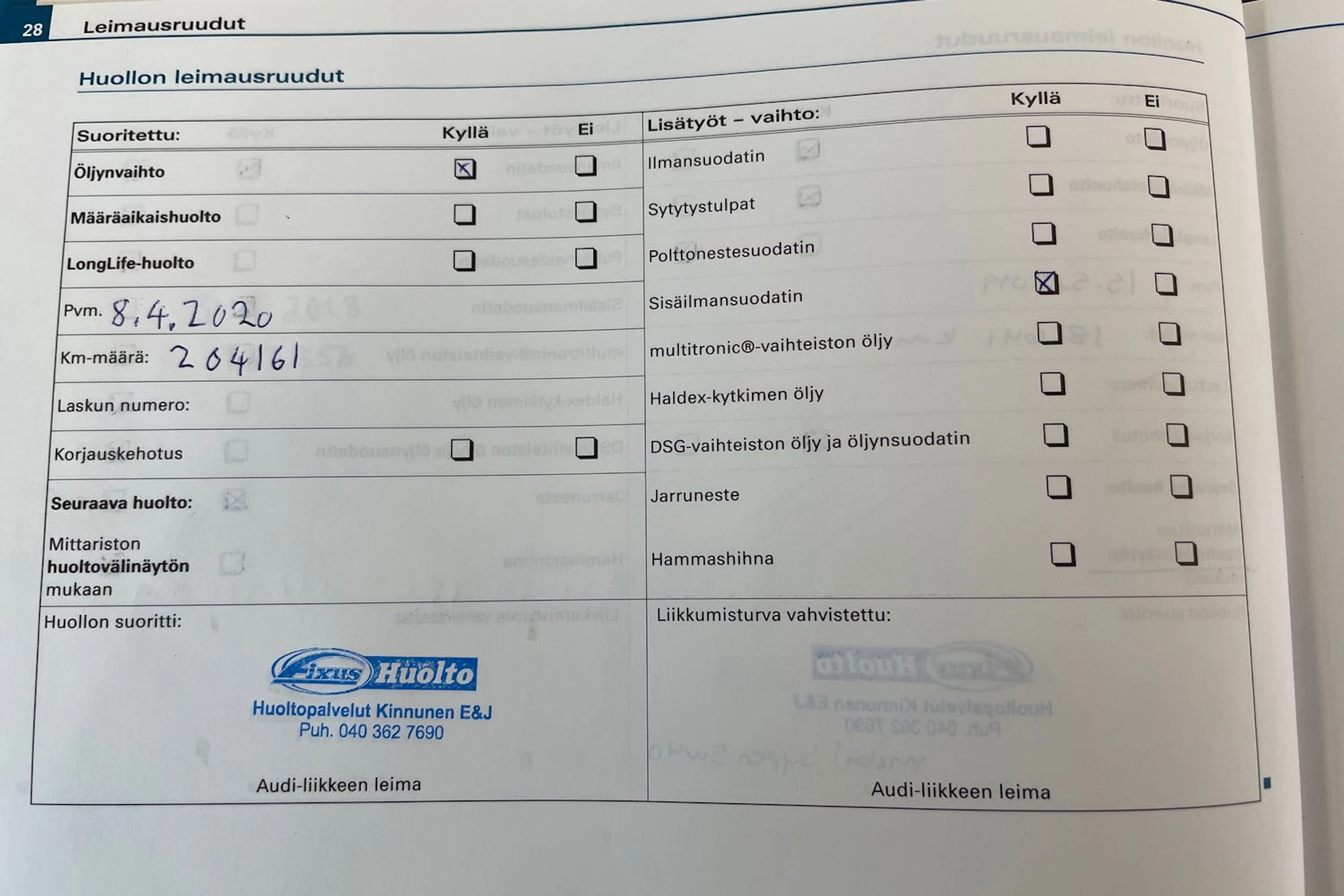 Harmaa Audi A4 2007 kuva 36.