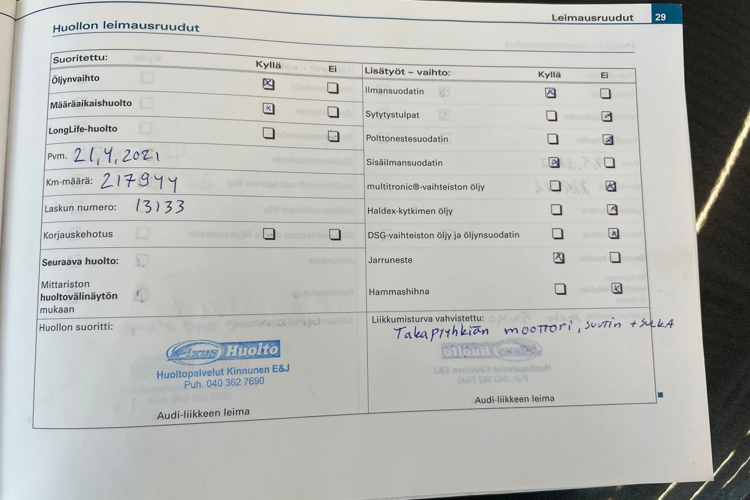 Harmaa Audi A4 2007 kuva 37.