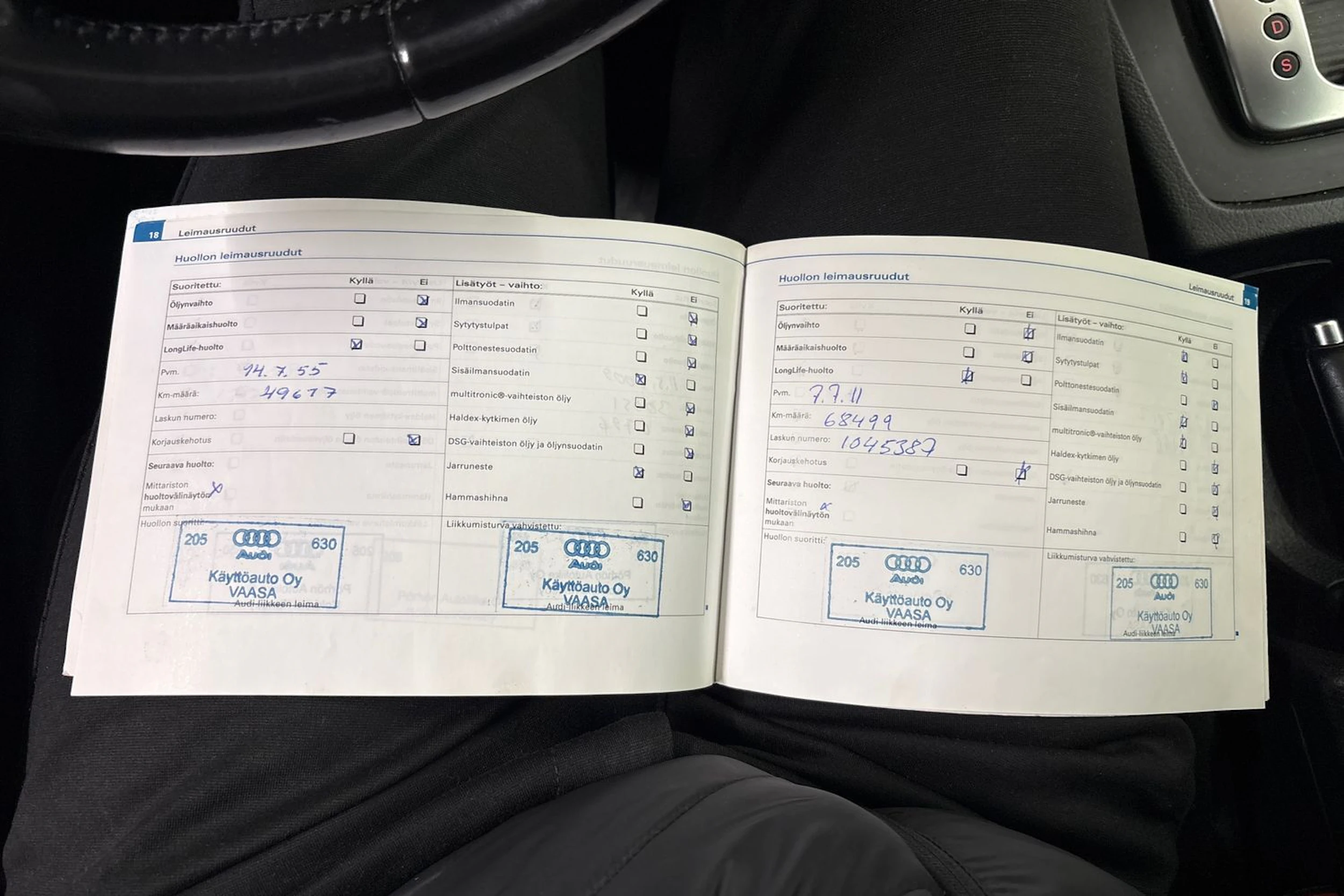 musta Audi A4 2007 kuva 27.