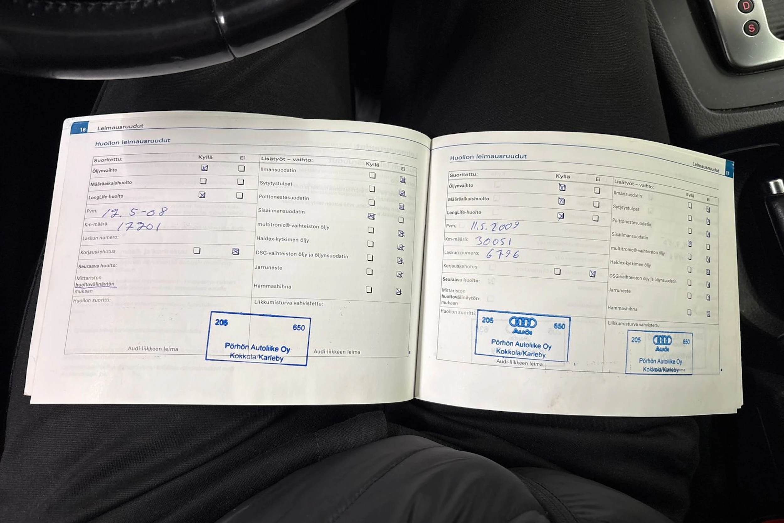 musta Audi A4 2007 kuva 28.