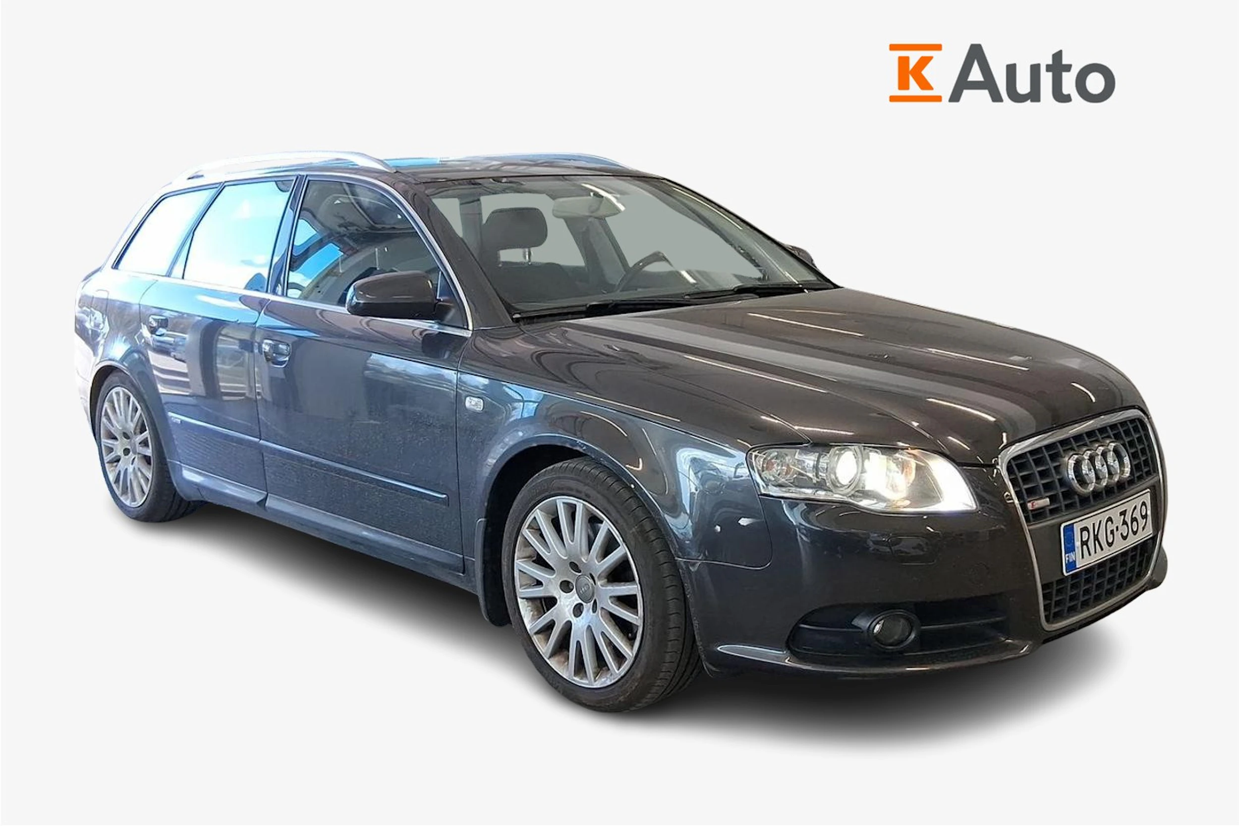 harmaa Audi A4 2007 kuva 1.
