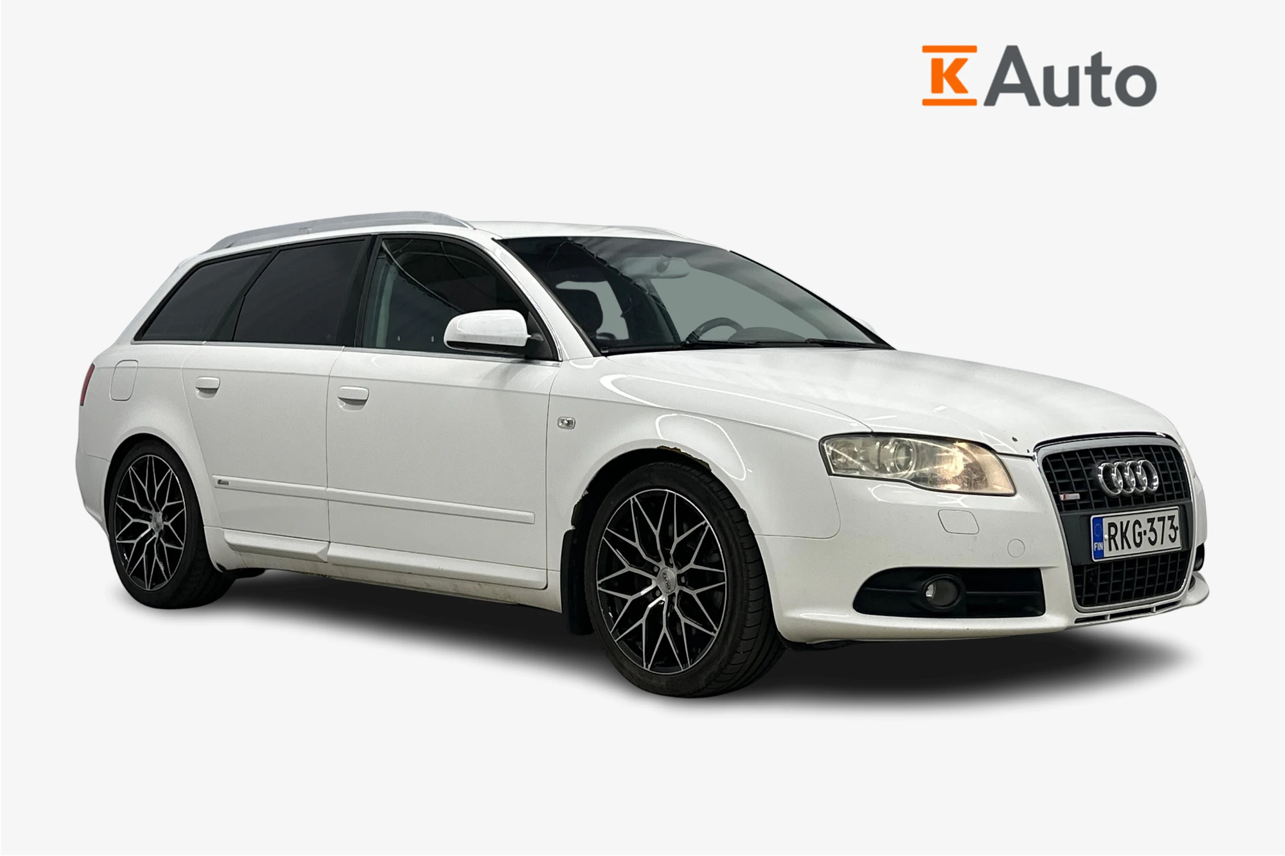 valkoinen Audi A4 2007 kuva 1.
