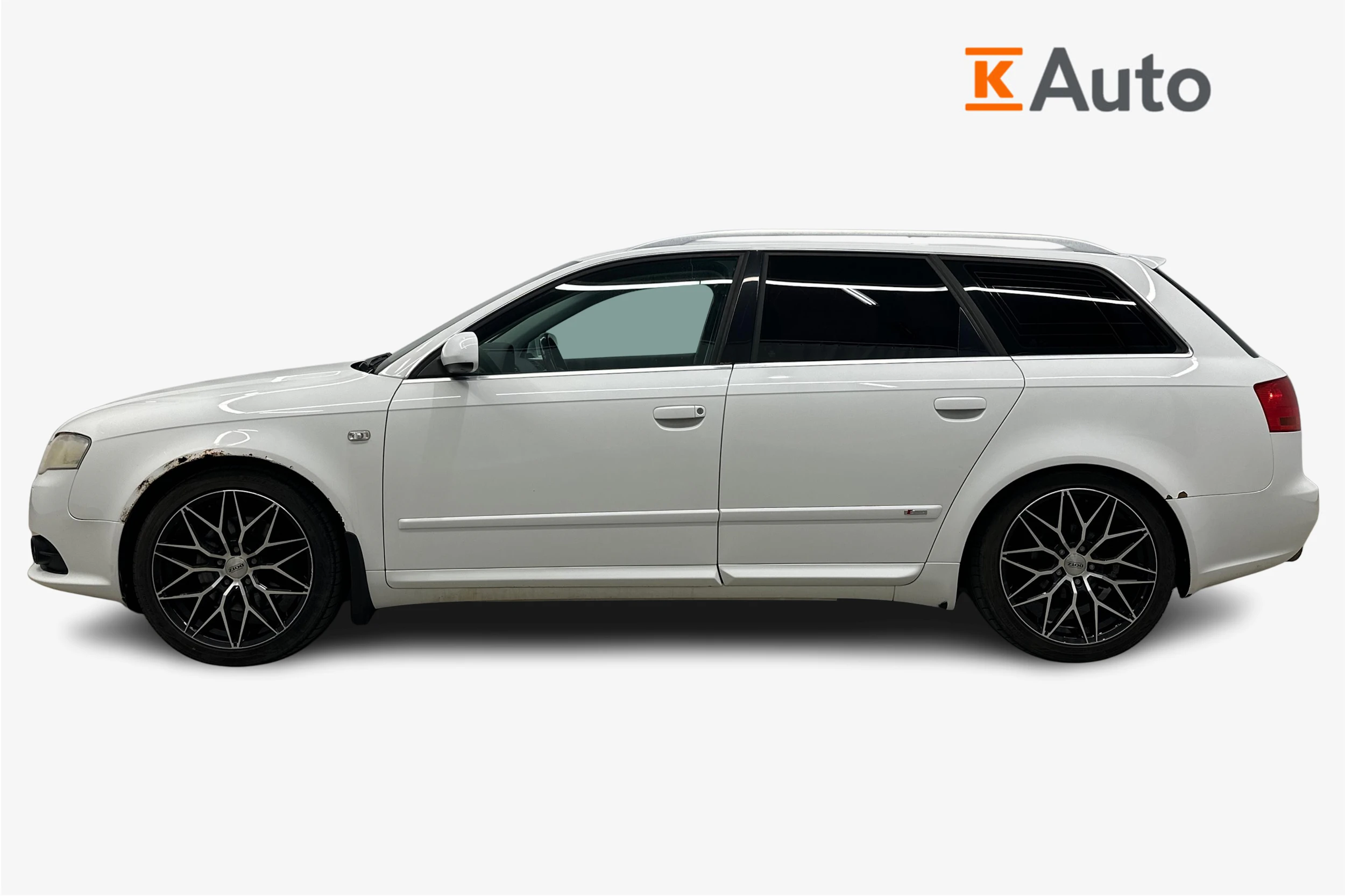 valkoinen Audi A4 2007 kuva 5.