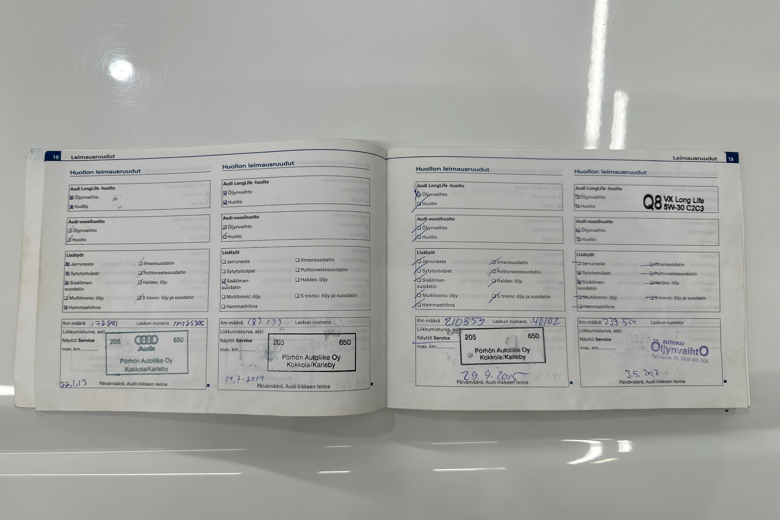 valkoinen Audi A4 2007 kuva 33.