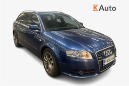 Sininen Audi A4 2007 kuva 1.