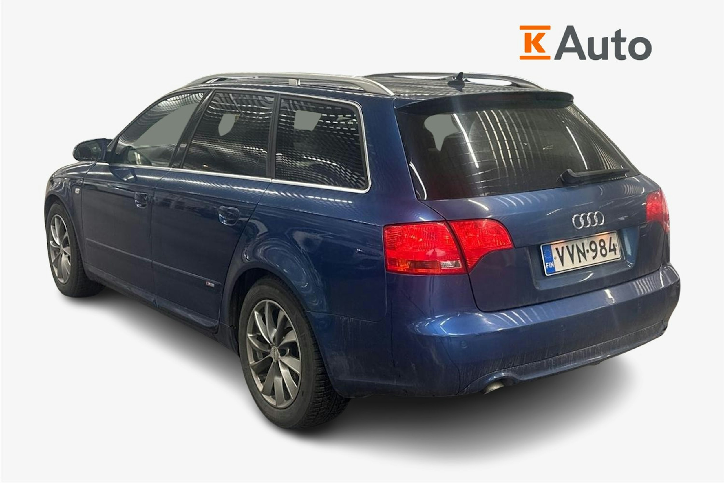Sininen Audi A4 2007 kuva 2.