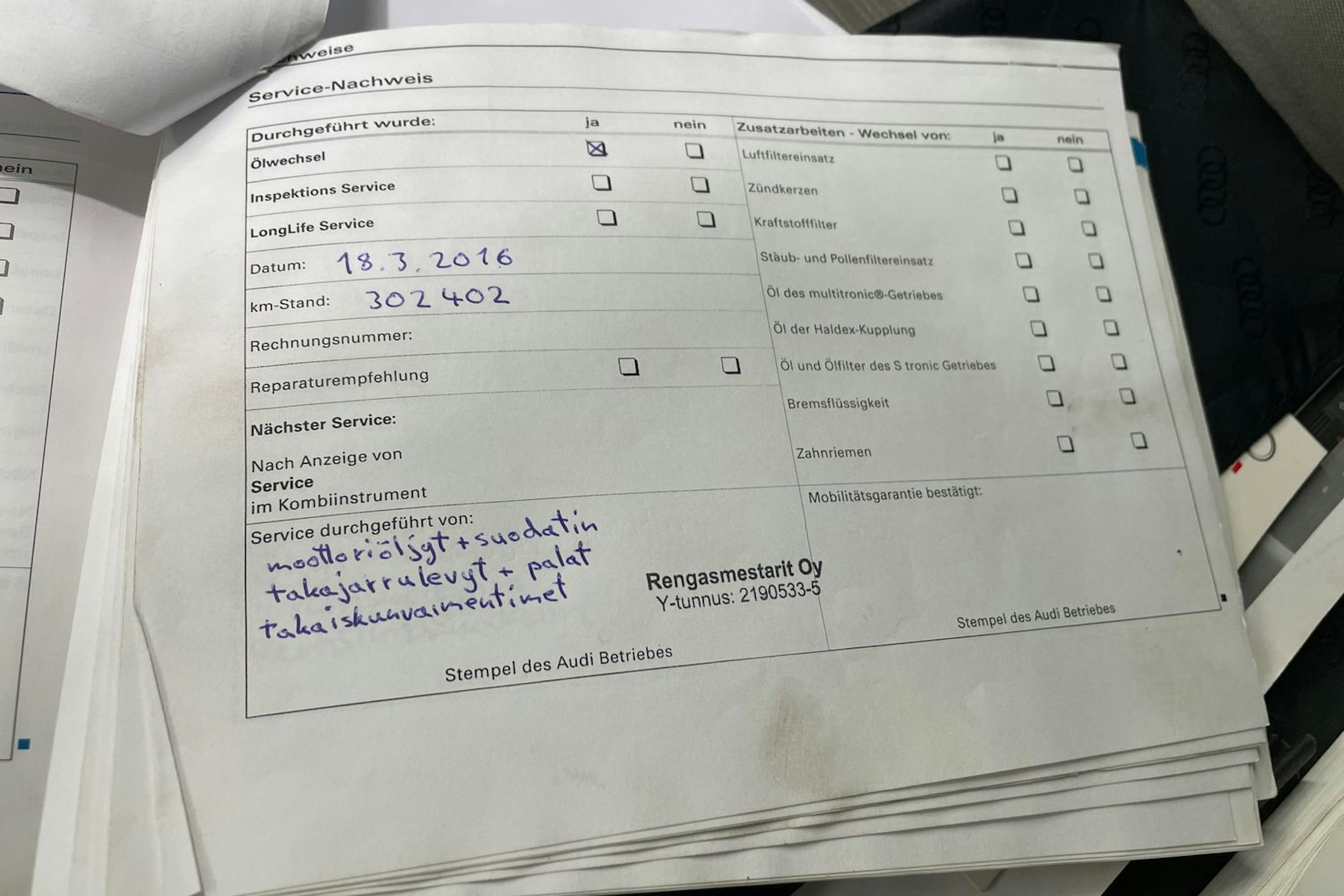 sininen Audi A4 2007 kuva 31.