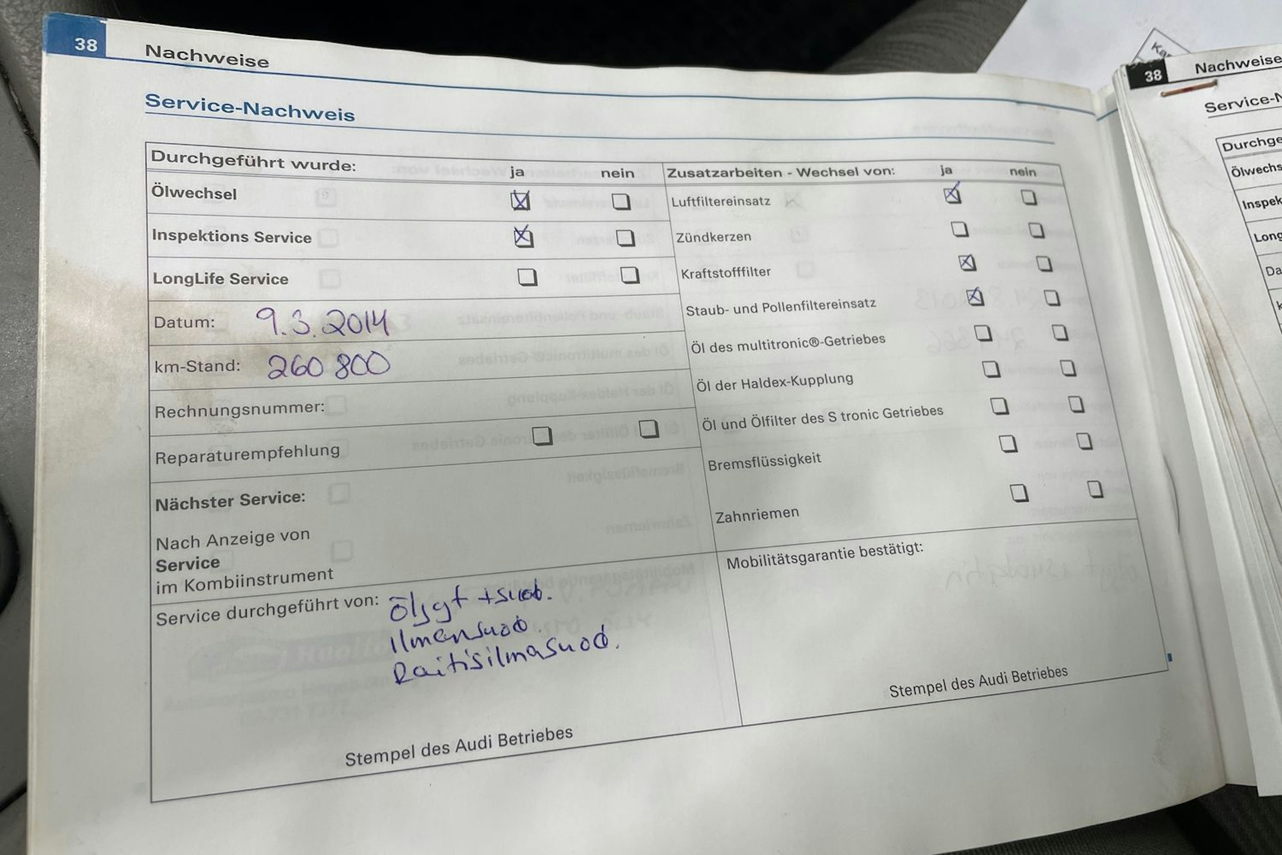 sininen Audi A4 2007 kuva 33.