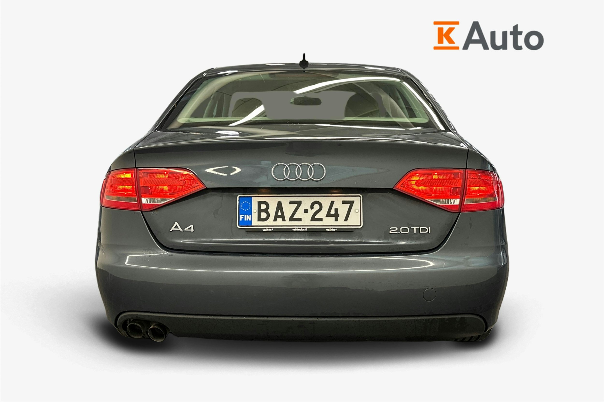 Harmaa Audi A4 2008 kuva 3.