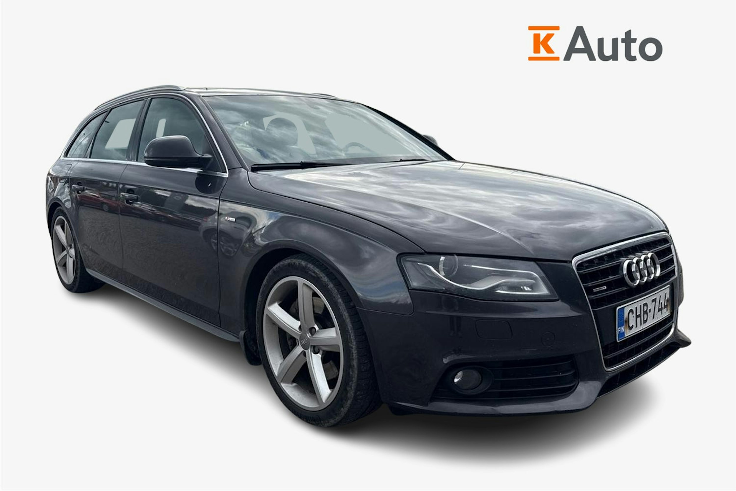 harmaa Audi A4 2008 kuva 1.