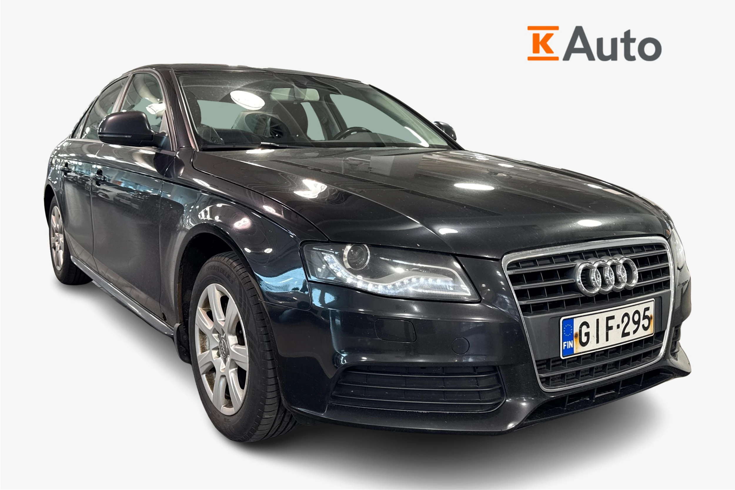 Musta Audi A4 2008 kuva 1.