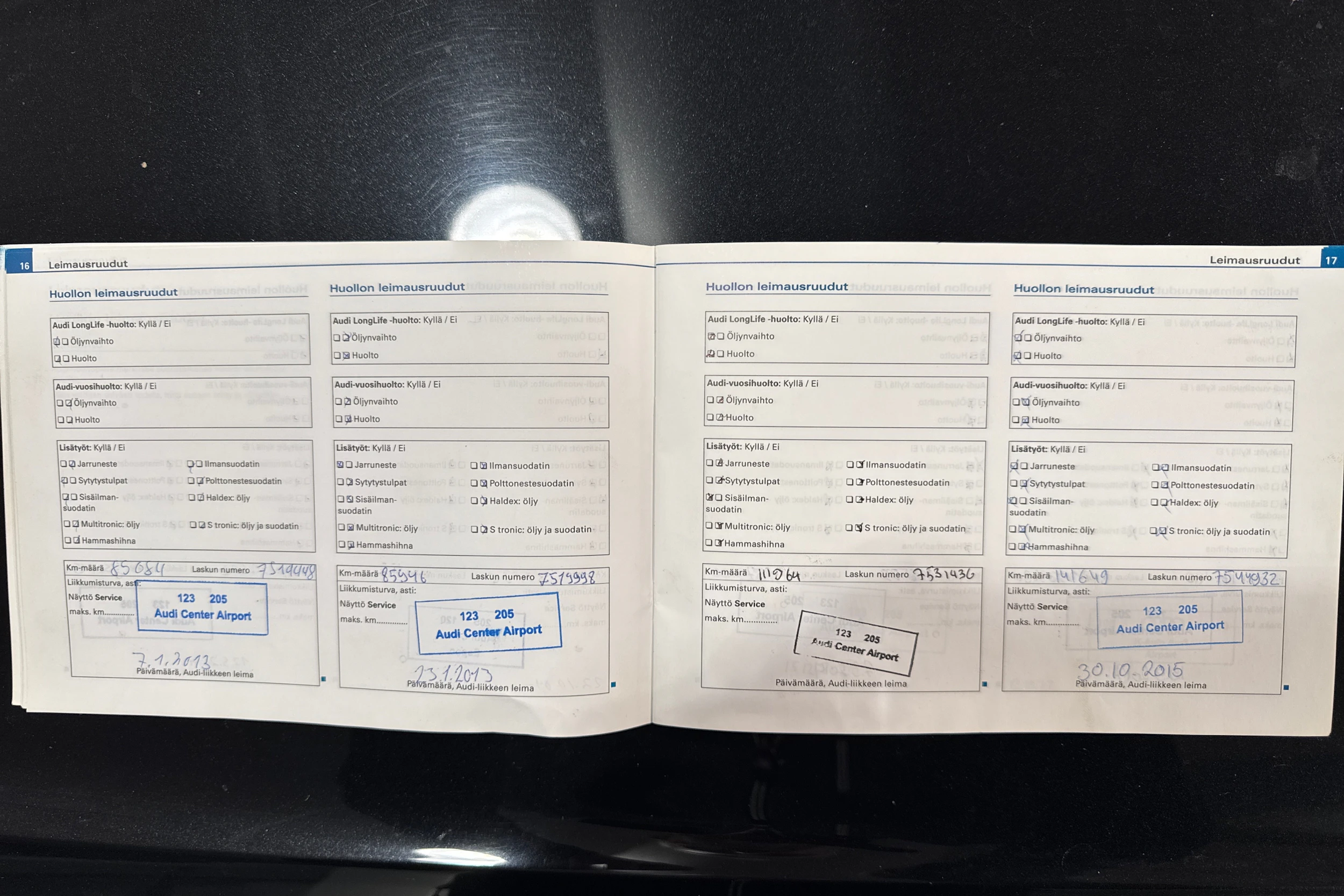 Musta Audi A4 2008 kuva 17.