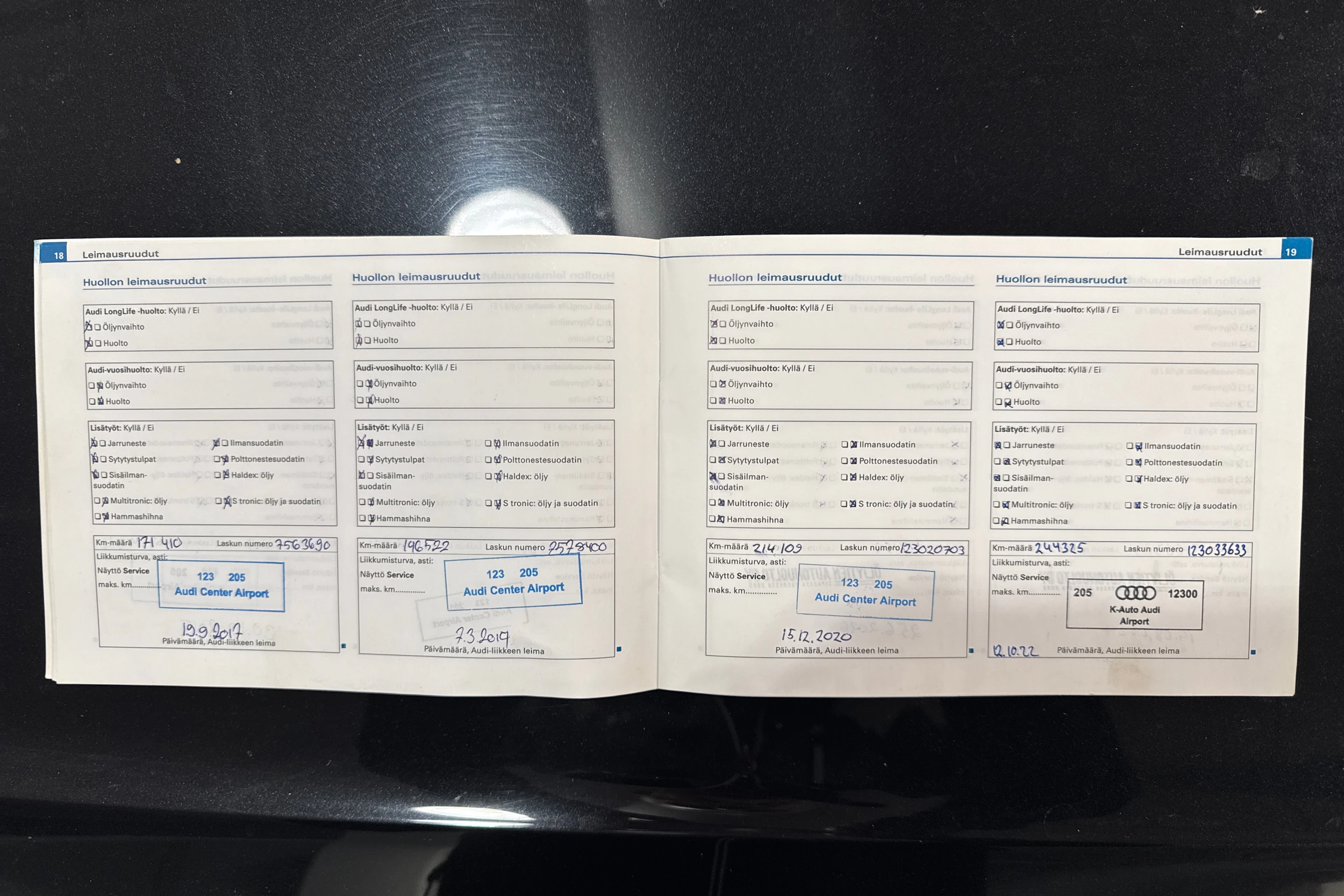 Musta Audi A4 2008 kuva 18.