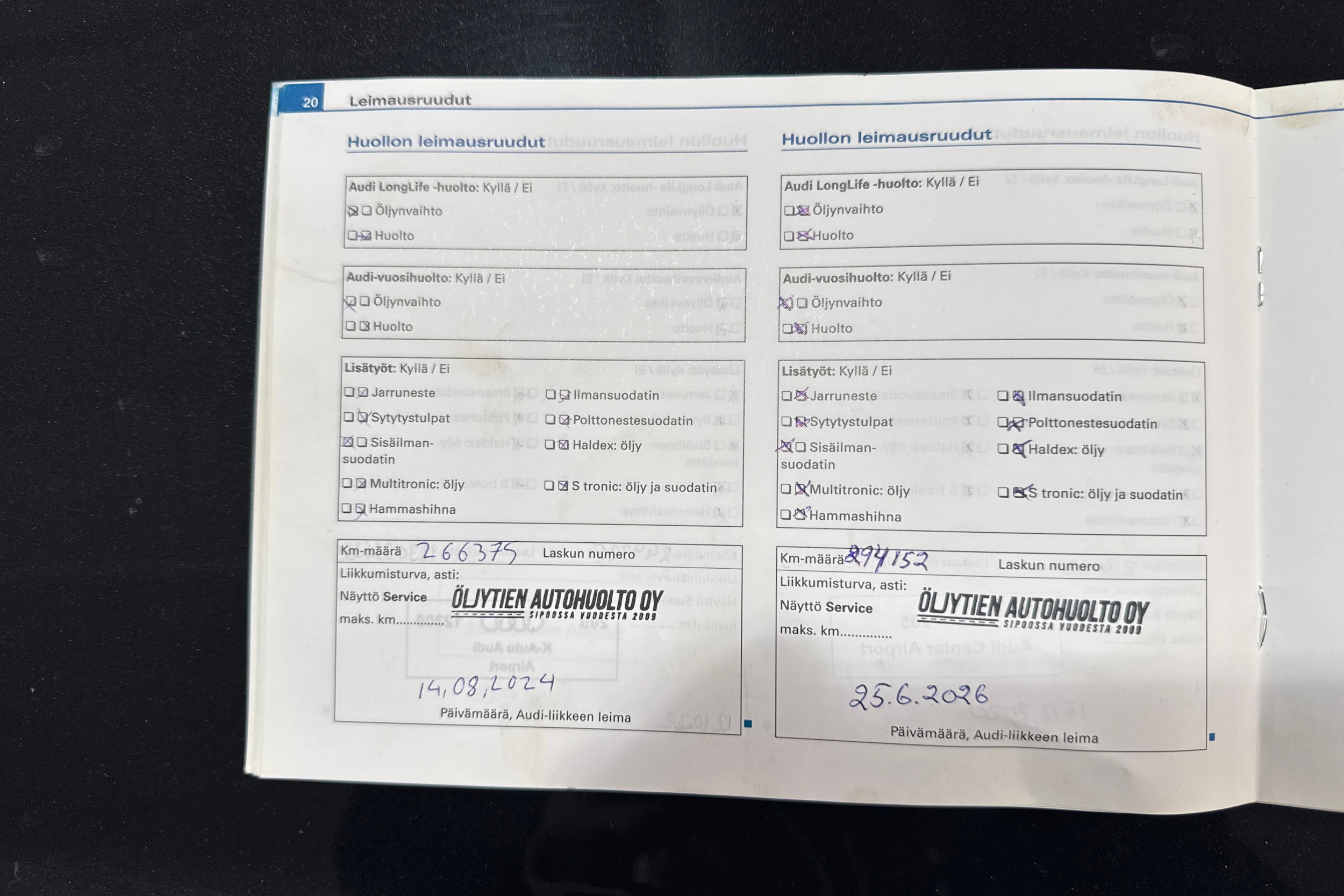 Musta Audi A4 2008 kuva 19.
