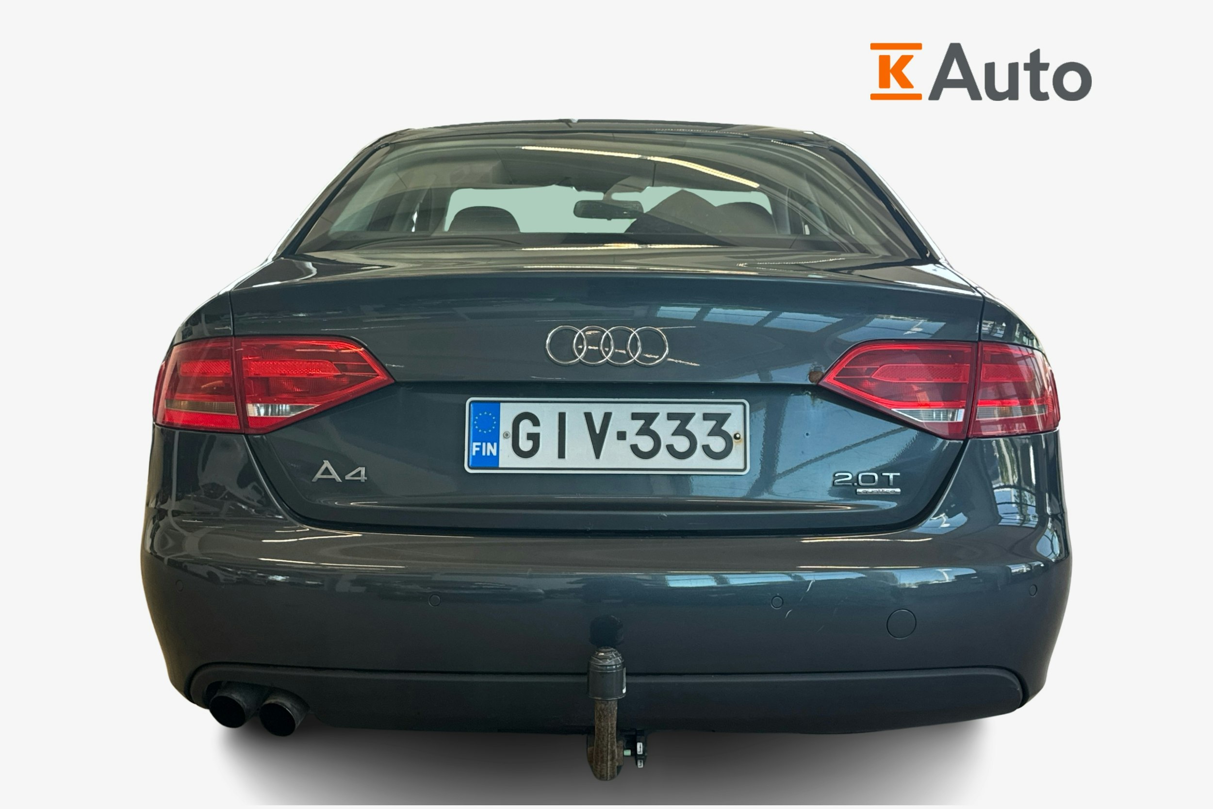 Harmaa Audi A4 2008 kuva 3.