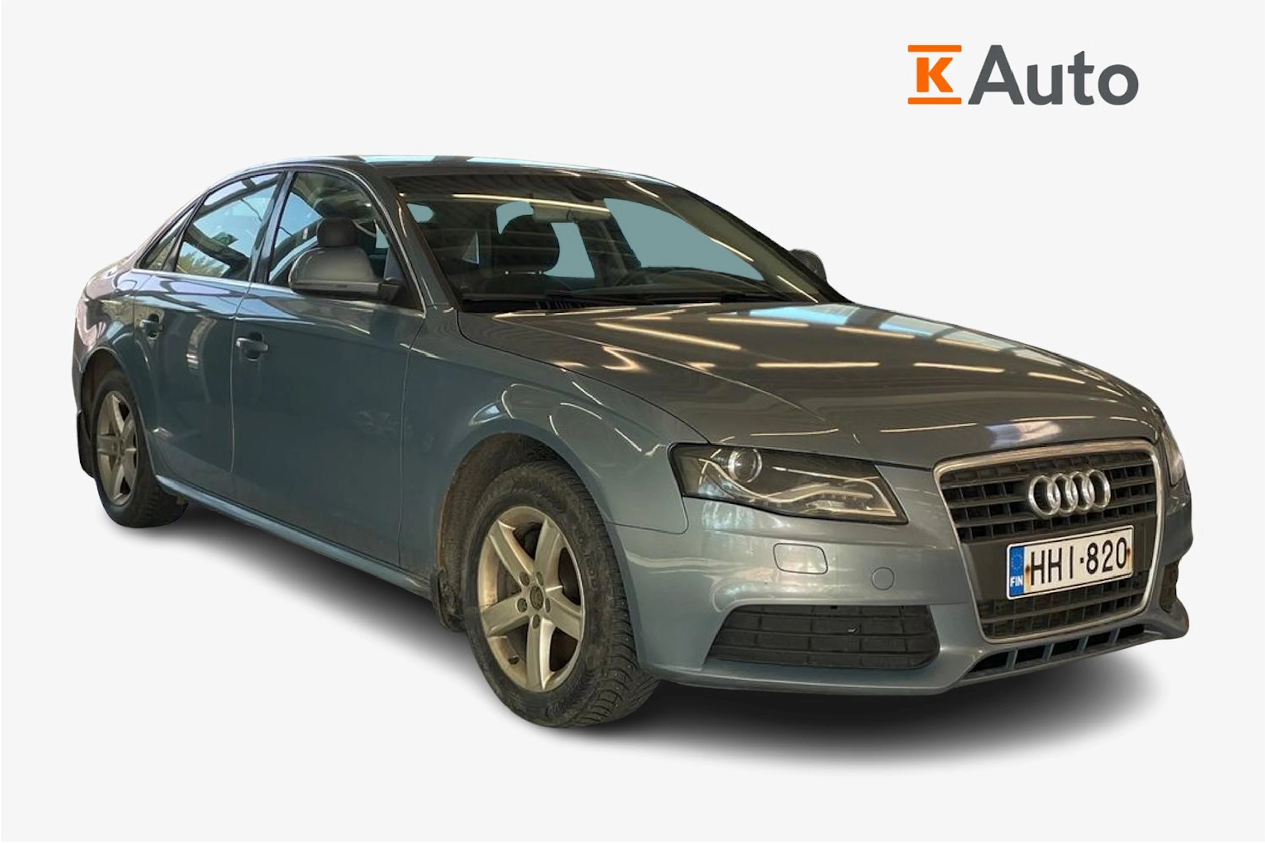 Sininen Audi A4 2008 kuva 1.