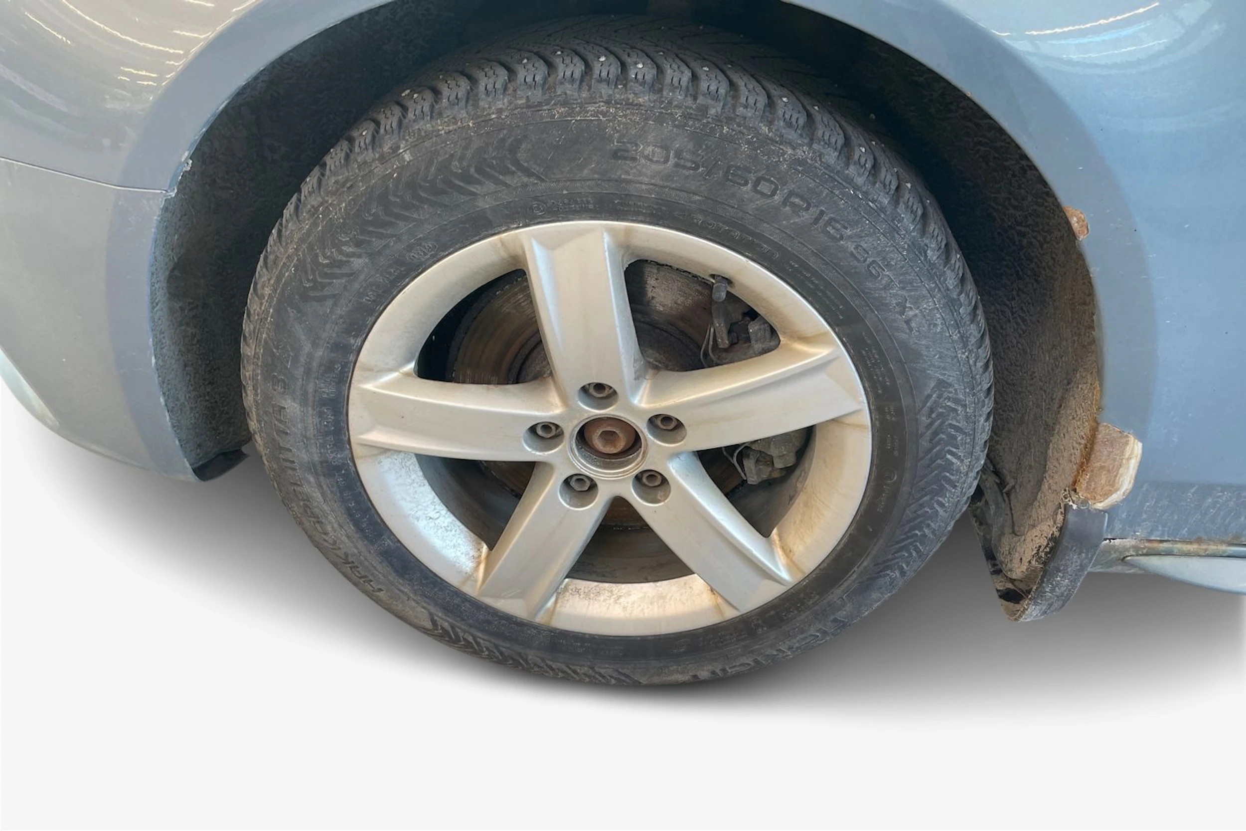 Sininen Audi A4 2008 kuva 9.