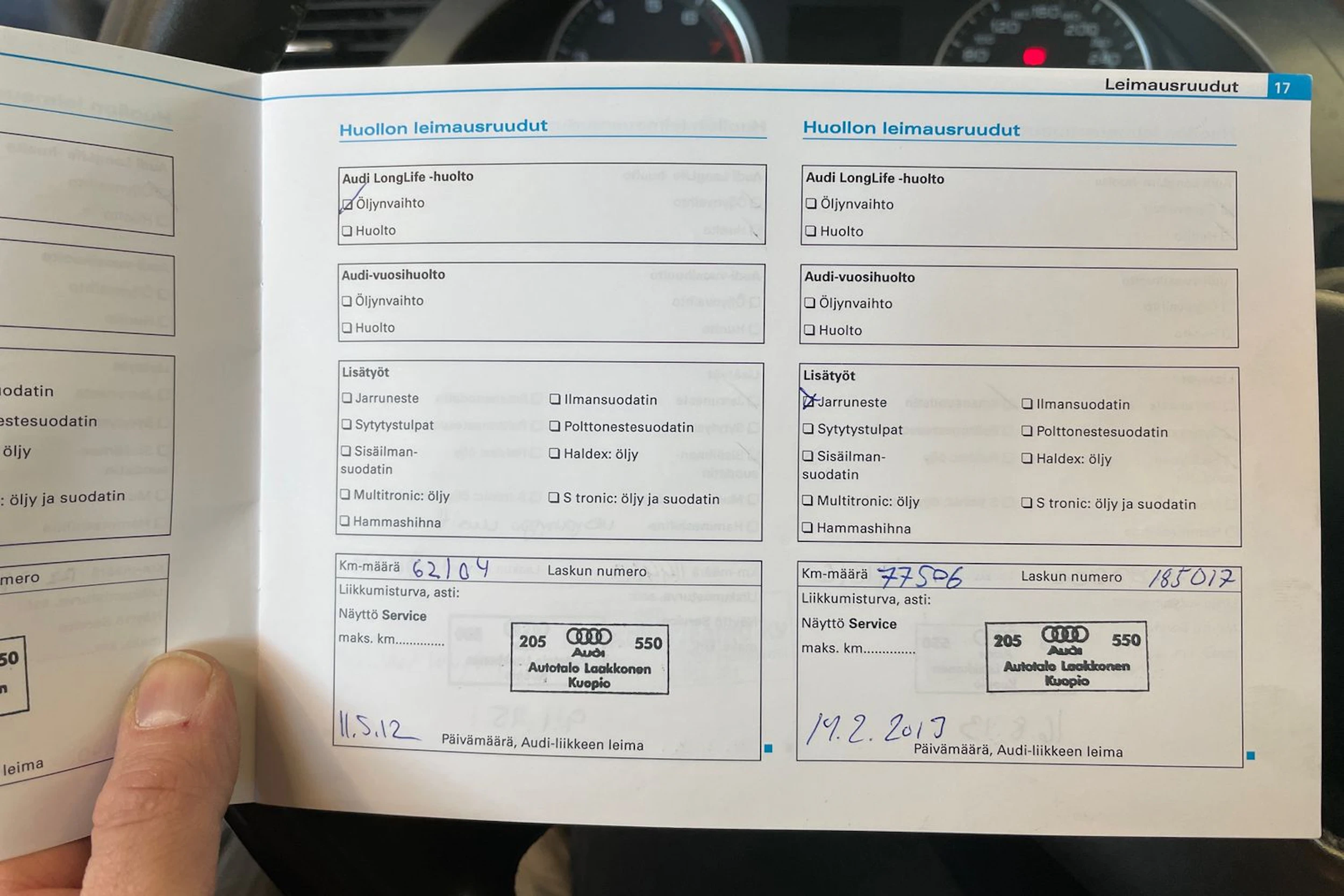 Sininen Audi A4 2008 kuva 18.