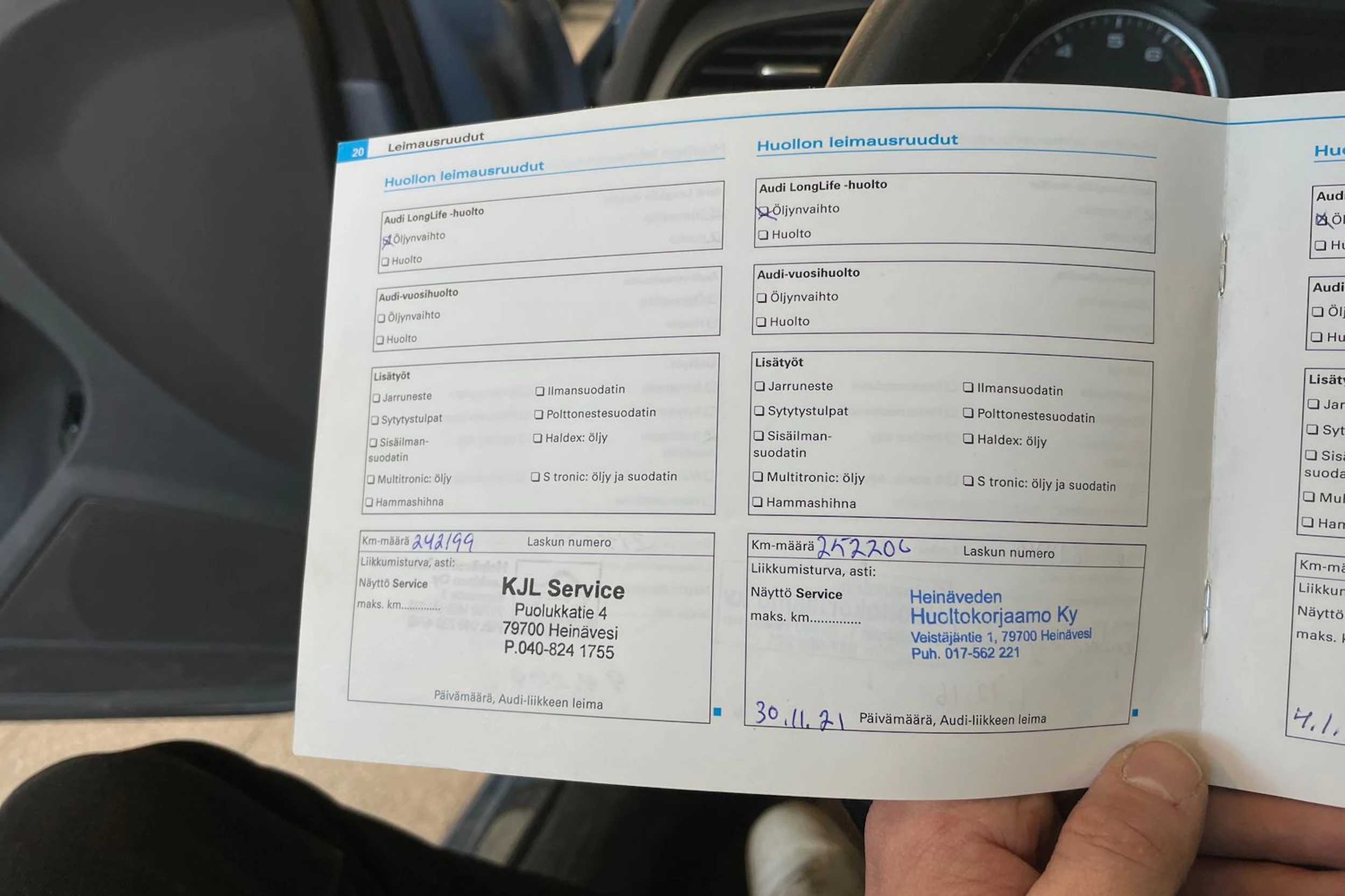 Sininen Audi A4 2008 kuva 21.