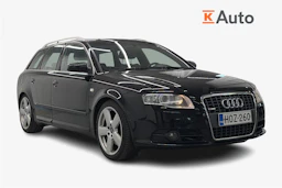 Musta Audi A4 2008 kuva 1.