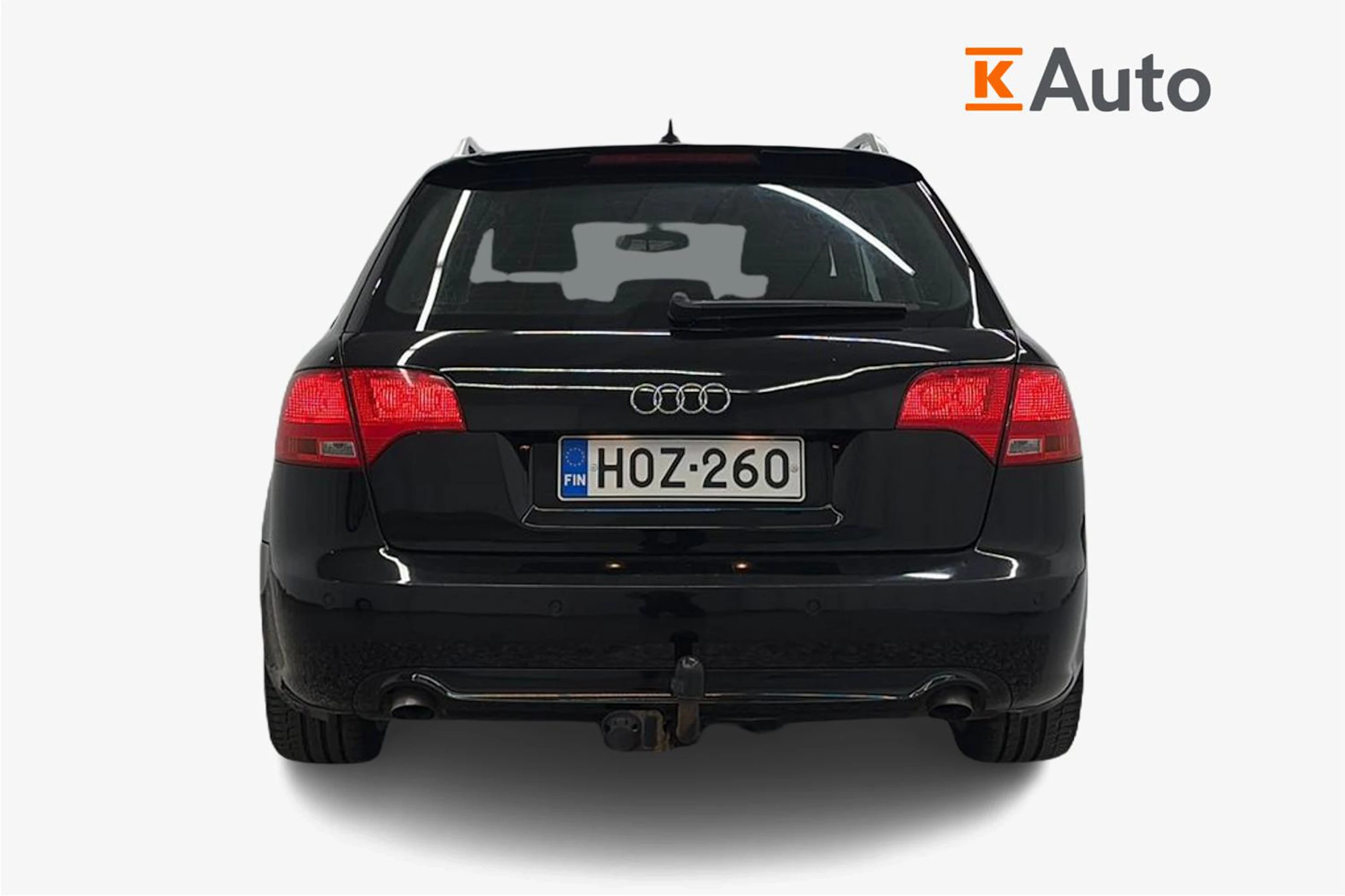 Musta Audi A4 2008 kuva 3.