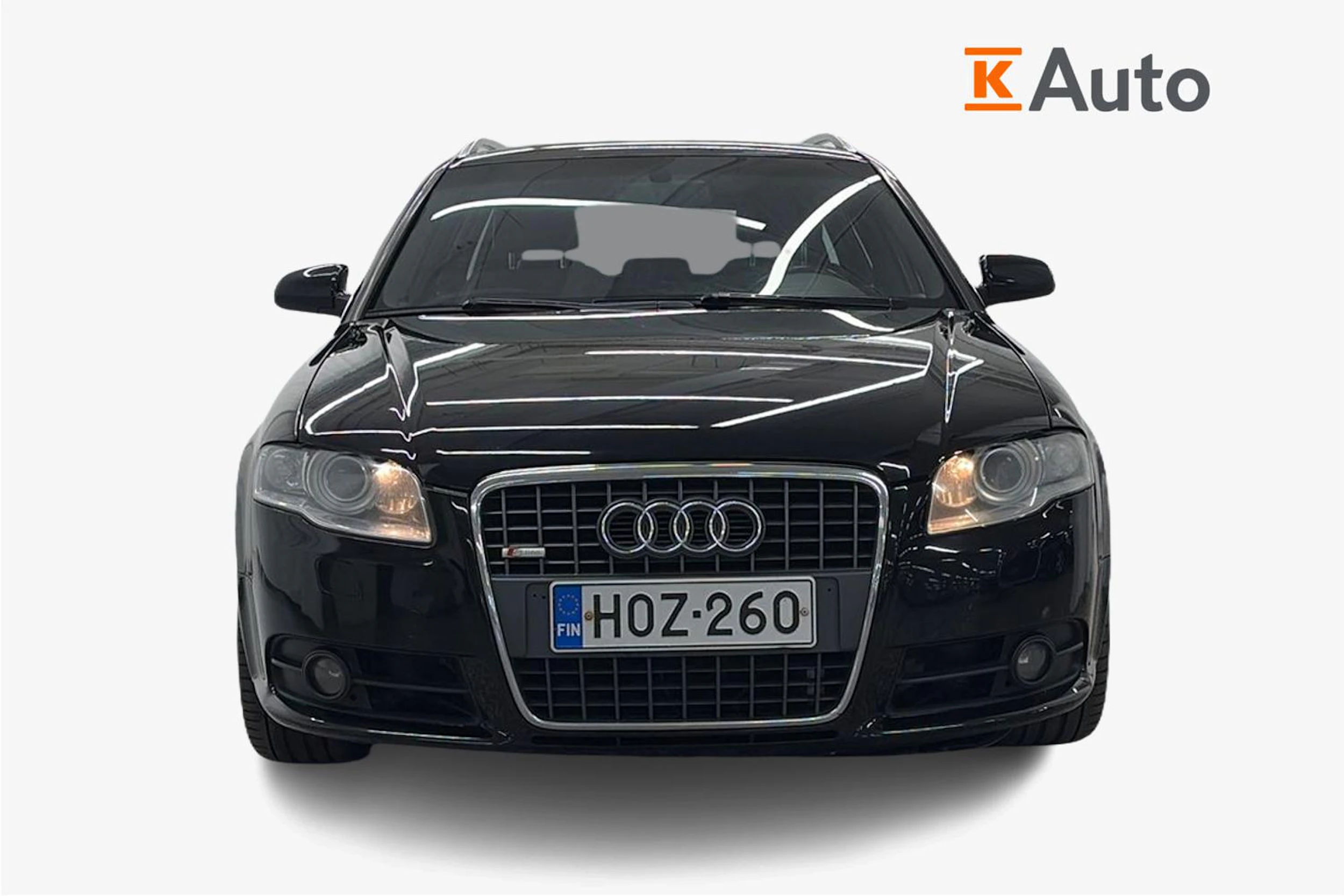 Musta Audi A4 2008 kuva 4.