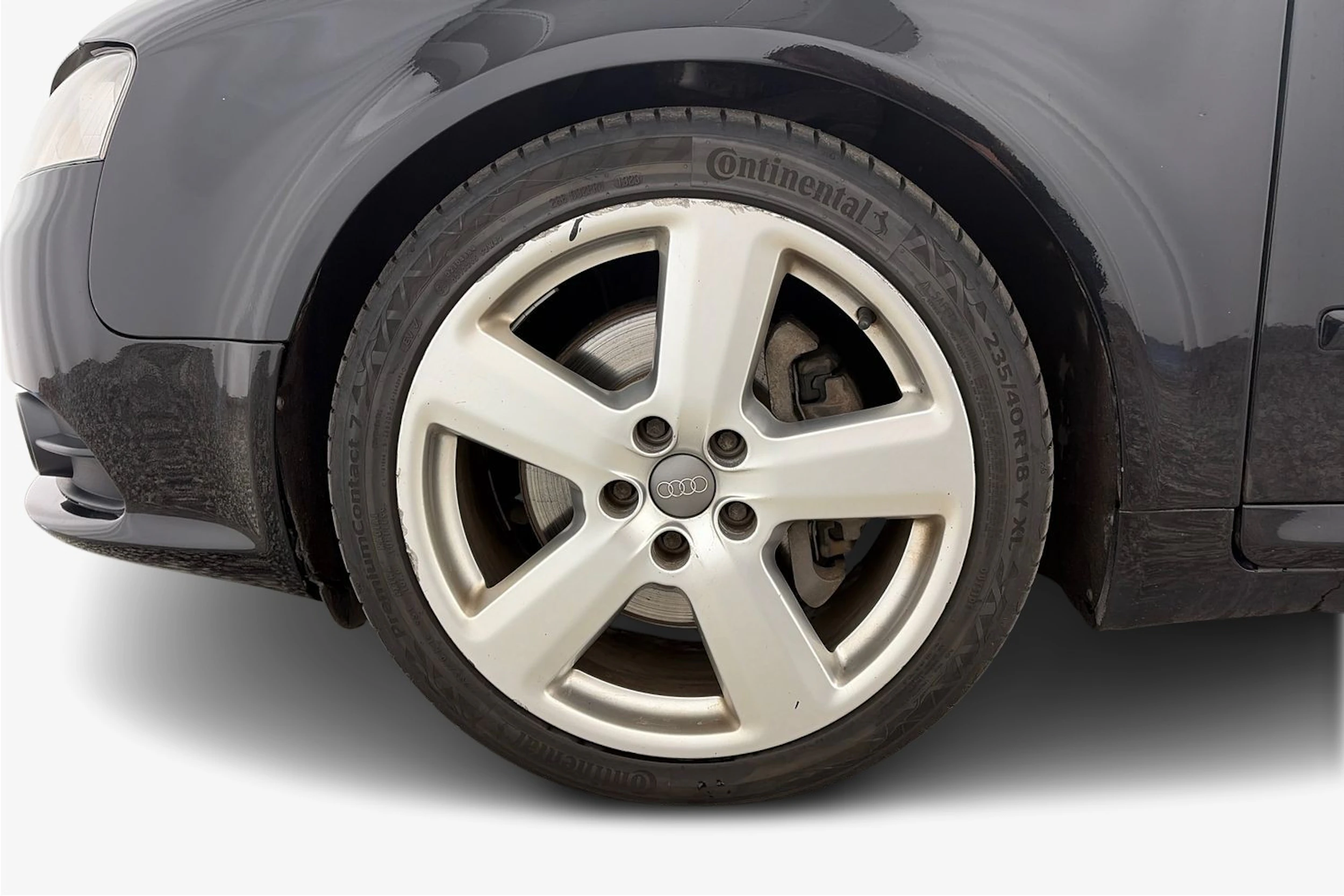 Musta Audi A4 2008 kuva 9.