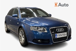 Sininen Audi A4 2008 kuva 1.