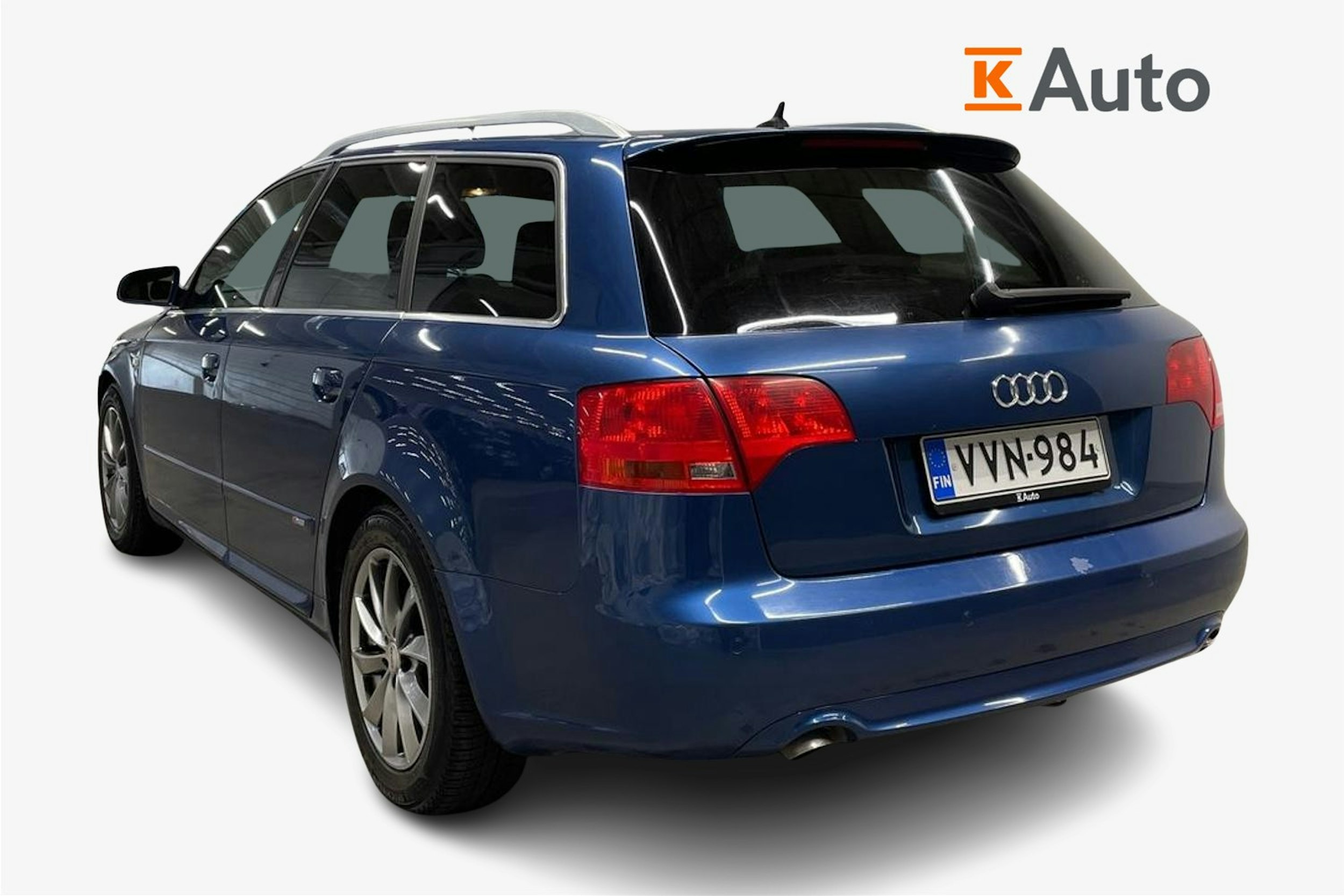 Sininen Audi A4 2008 kuva 2.
