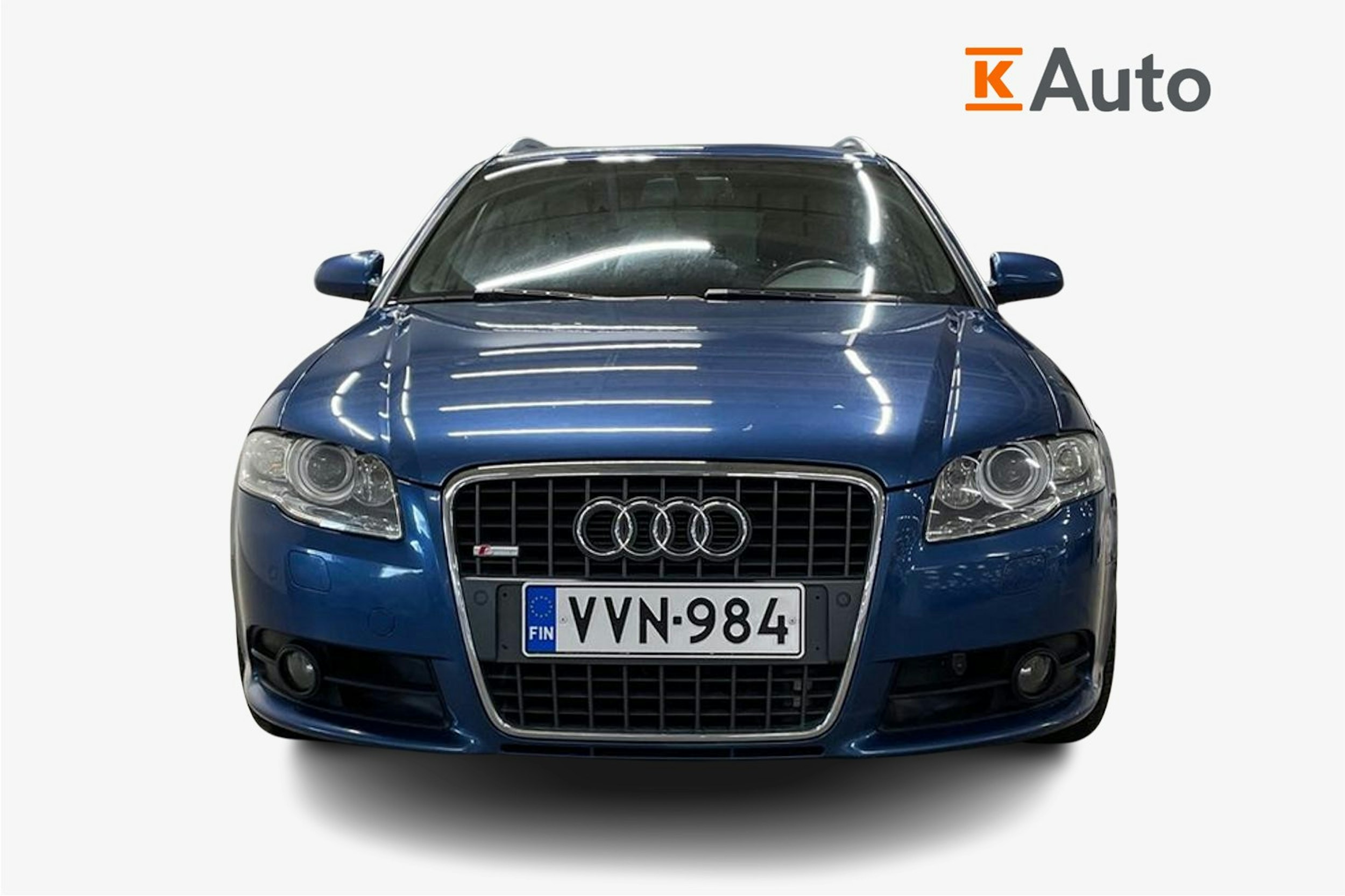 Sininen Audi A4 2008 kuva 5.