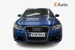 Sininen Audi A4 2008 kuva 5.