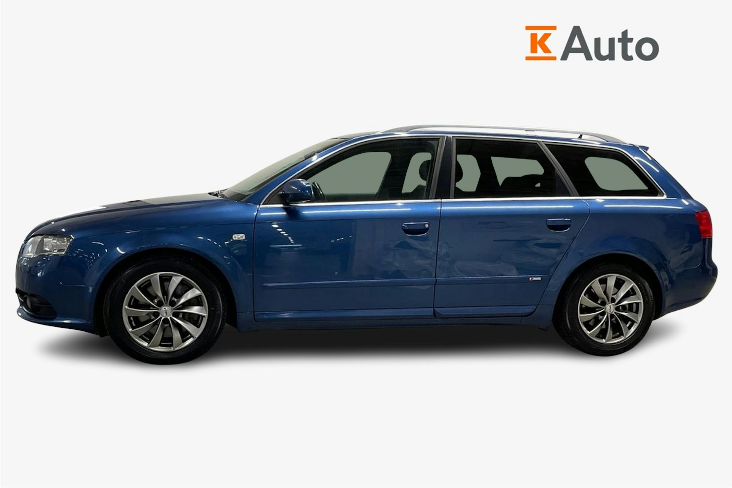 Sininen Audi A4 2008 kuva 6.