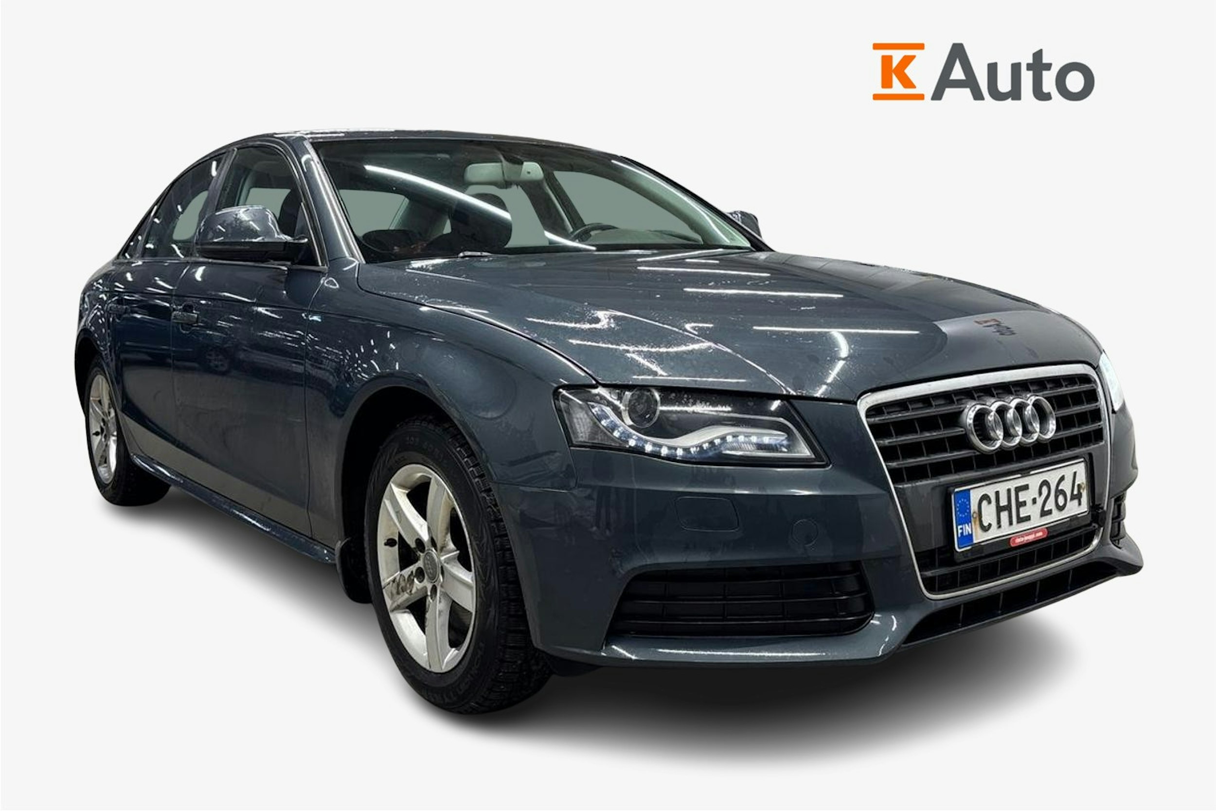 Harmaa Audi A4 2009 kuva 1.