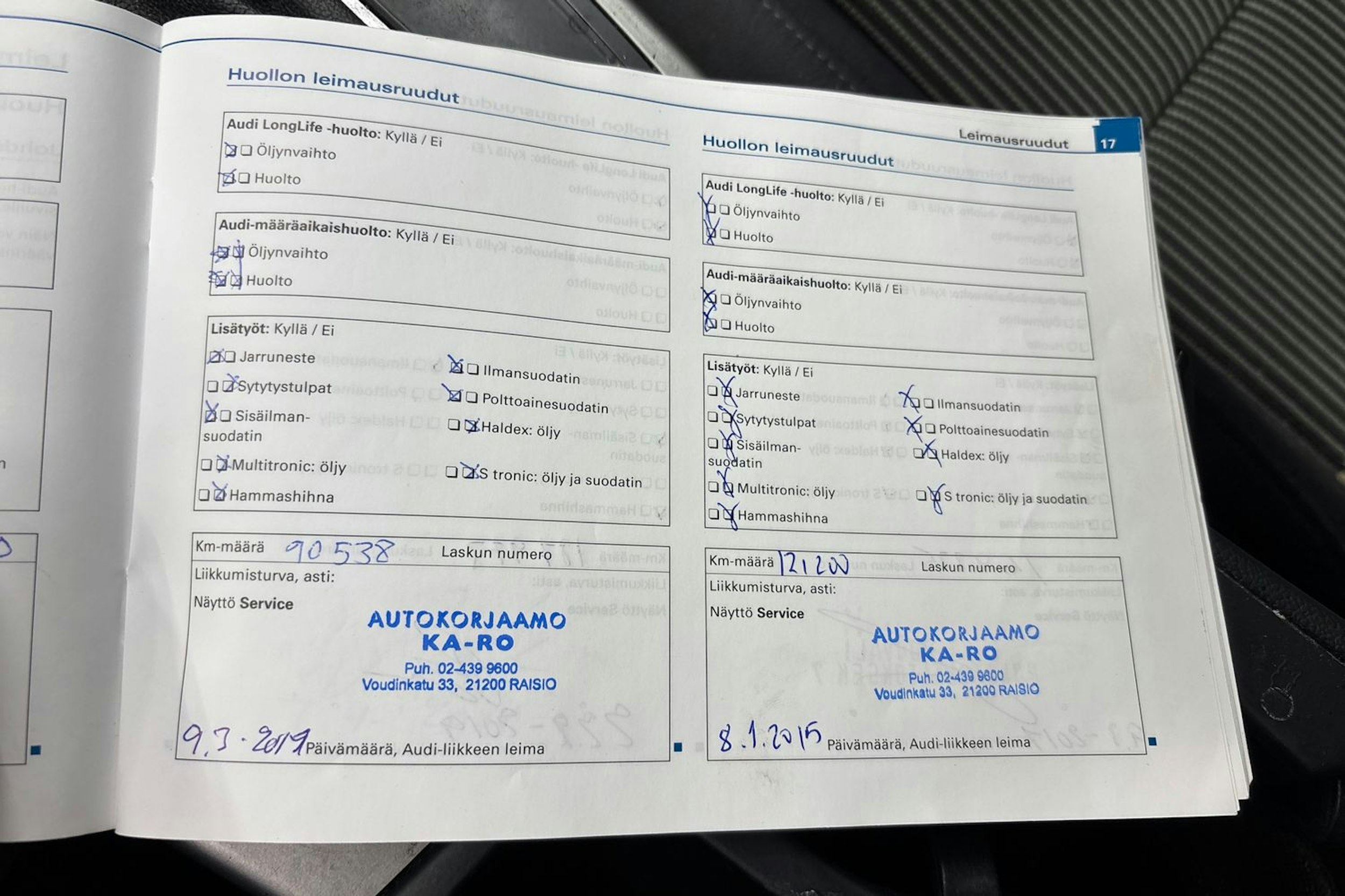 Harmaa Audi A4 2009 kuva 18.