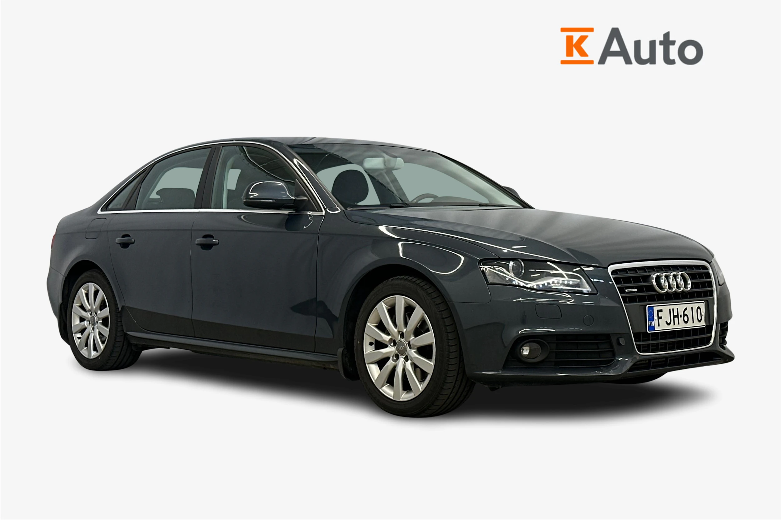 harmaa Audi A4 2009 kuva 1.