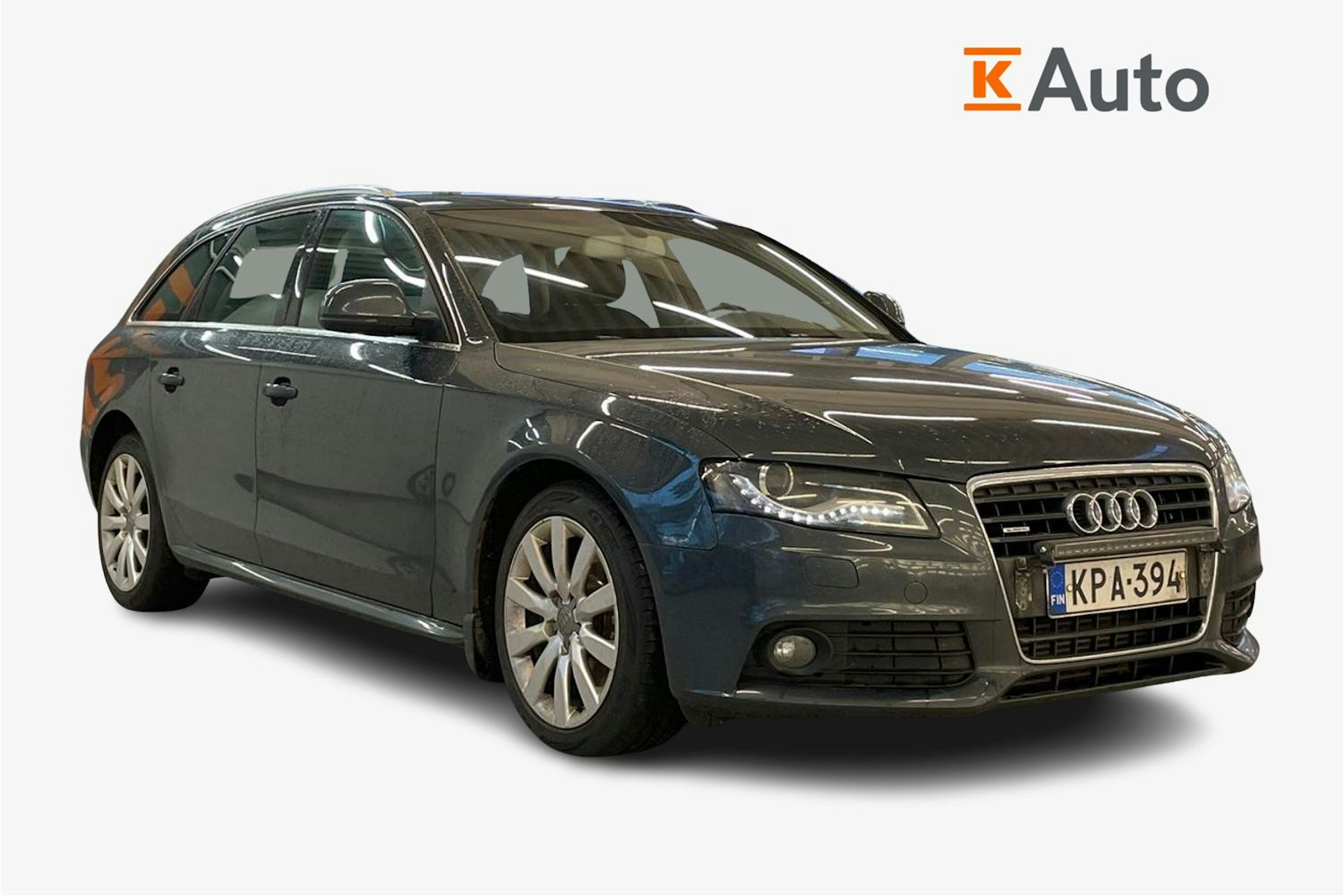 Harmaa Audi A4 2009 kuva 1.