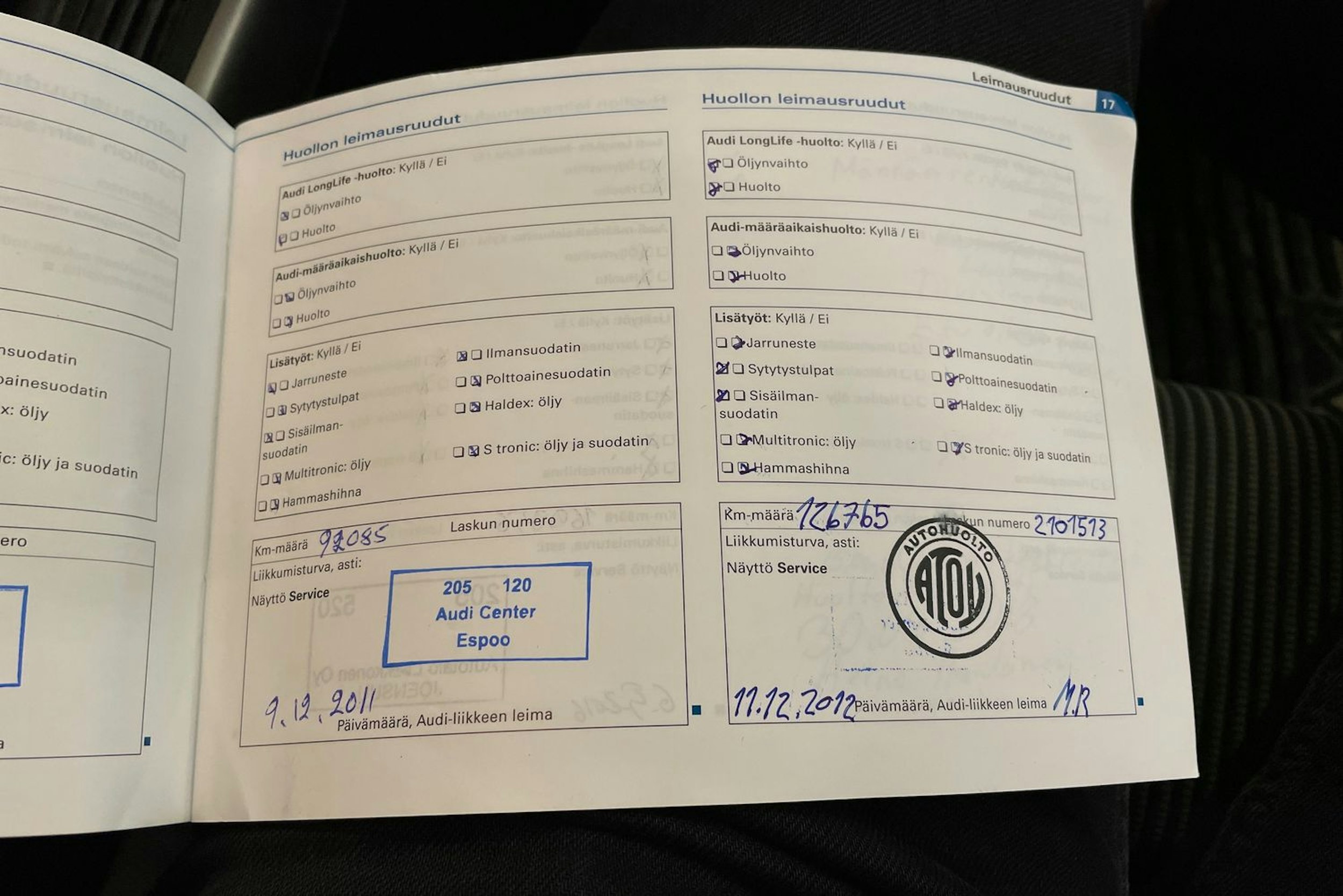 Harmaa Audi A4 2009 kuva 20.