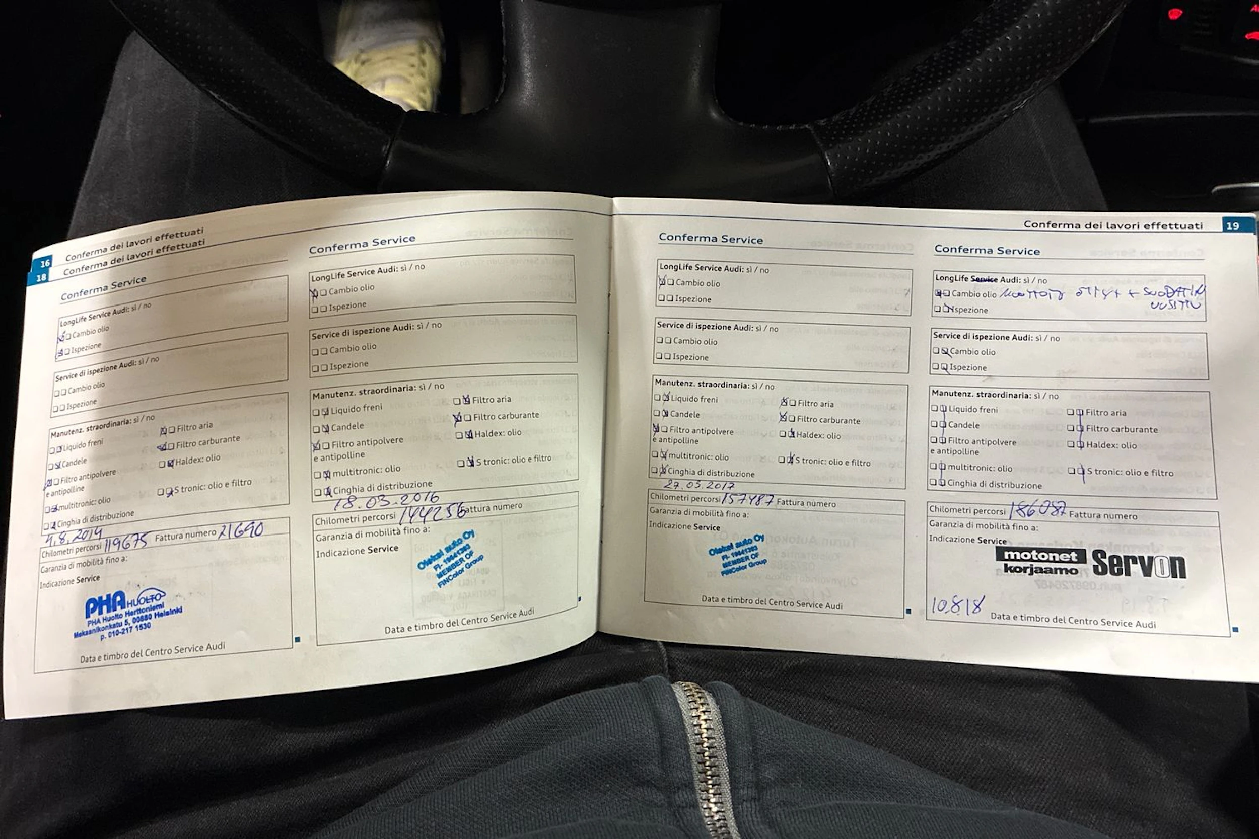 harmaa Audi A4 2009 kuva 17.