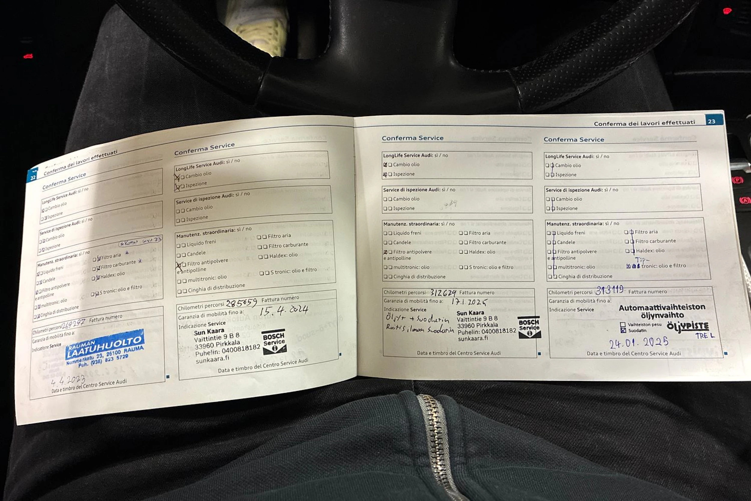 harmaa Audi A4 2009 kuva 19.