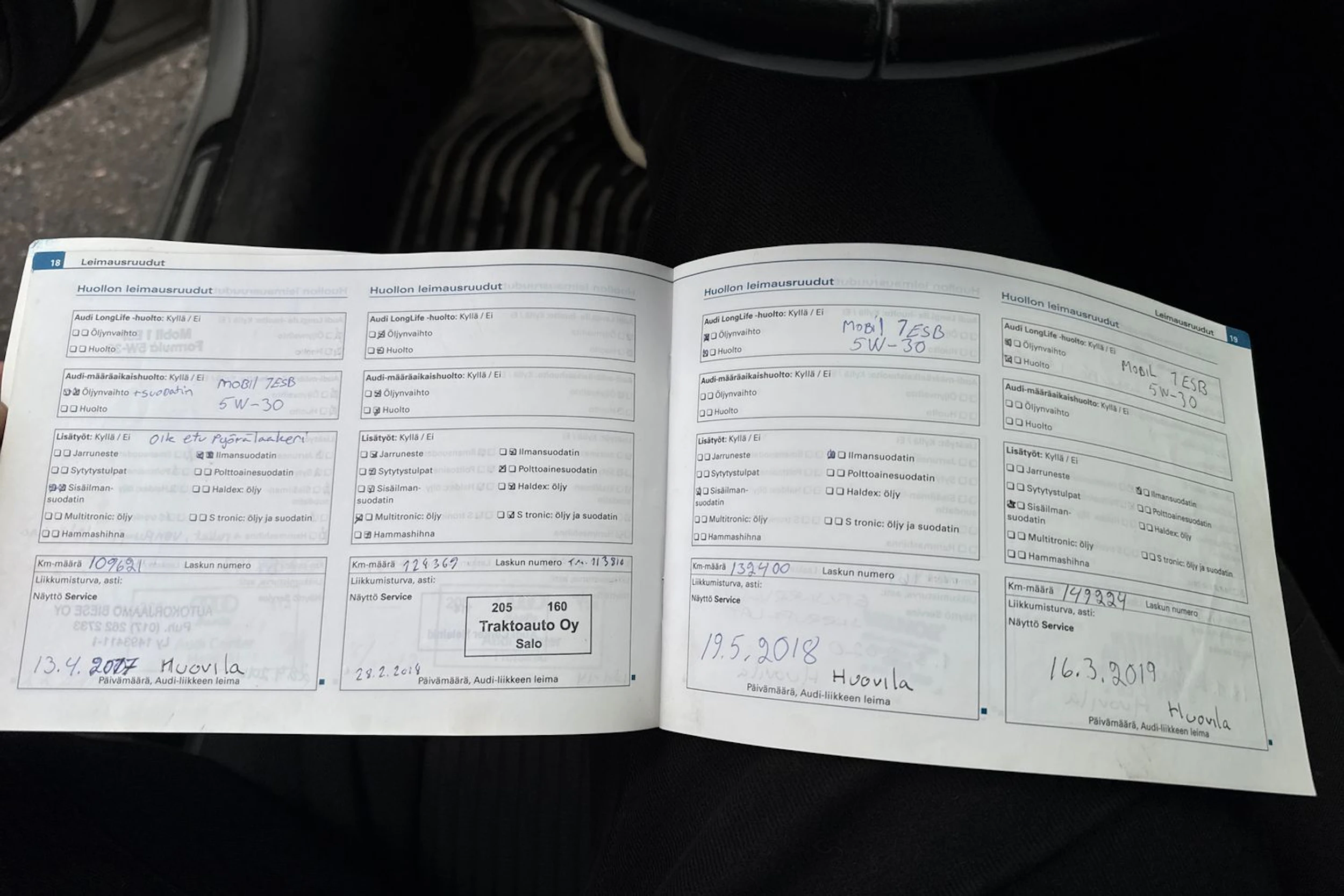 Hopea Audi A4 2009 kuva 23.