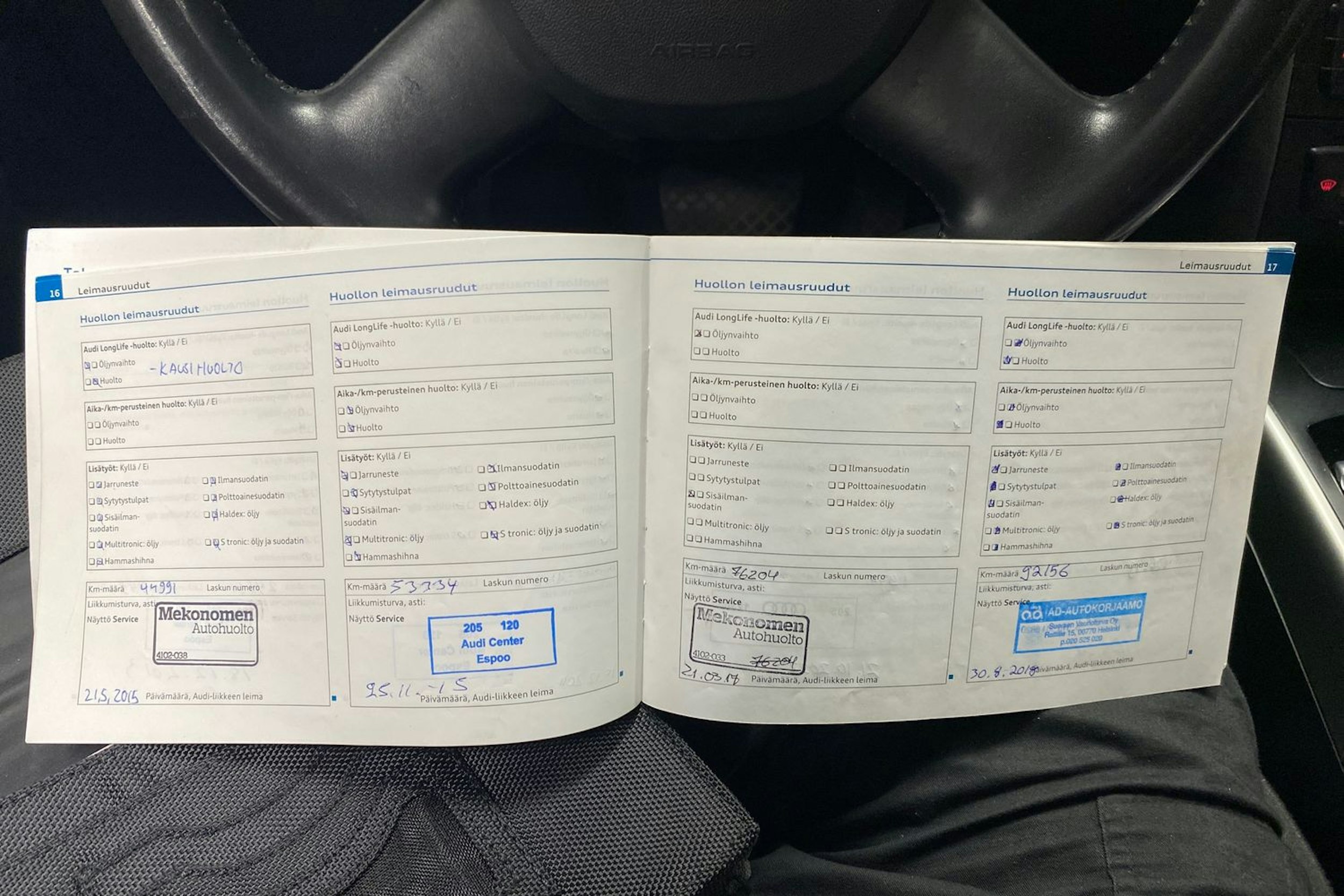 musta Audi A4 2010 kuva 24.