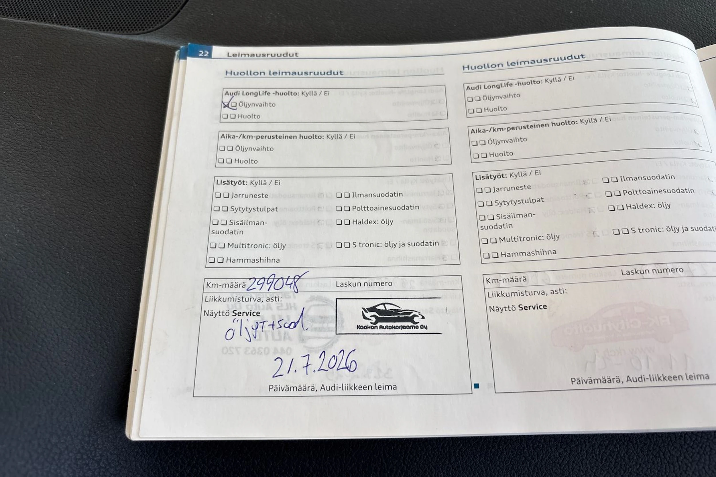 Hopea Audi A4 2010 kuva 39.