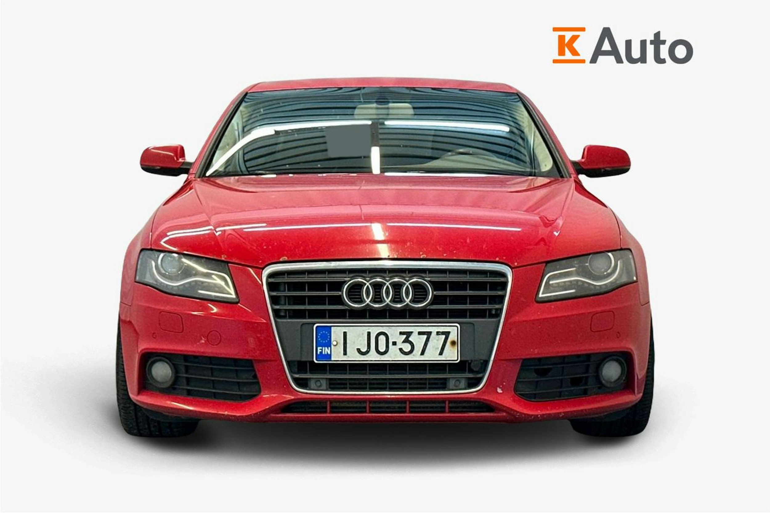 Punainen Audi A4 2010 kuva 4.