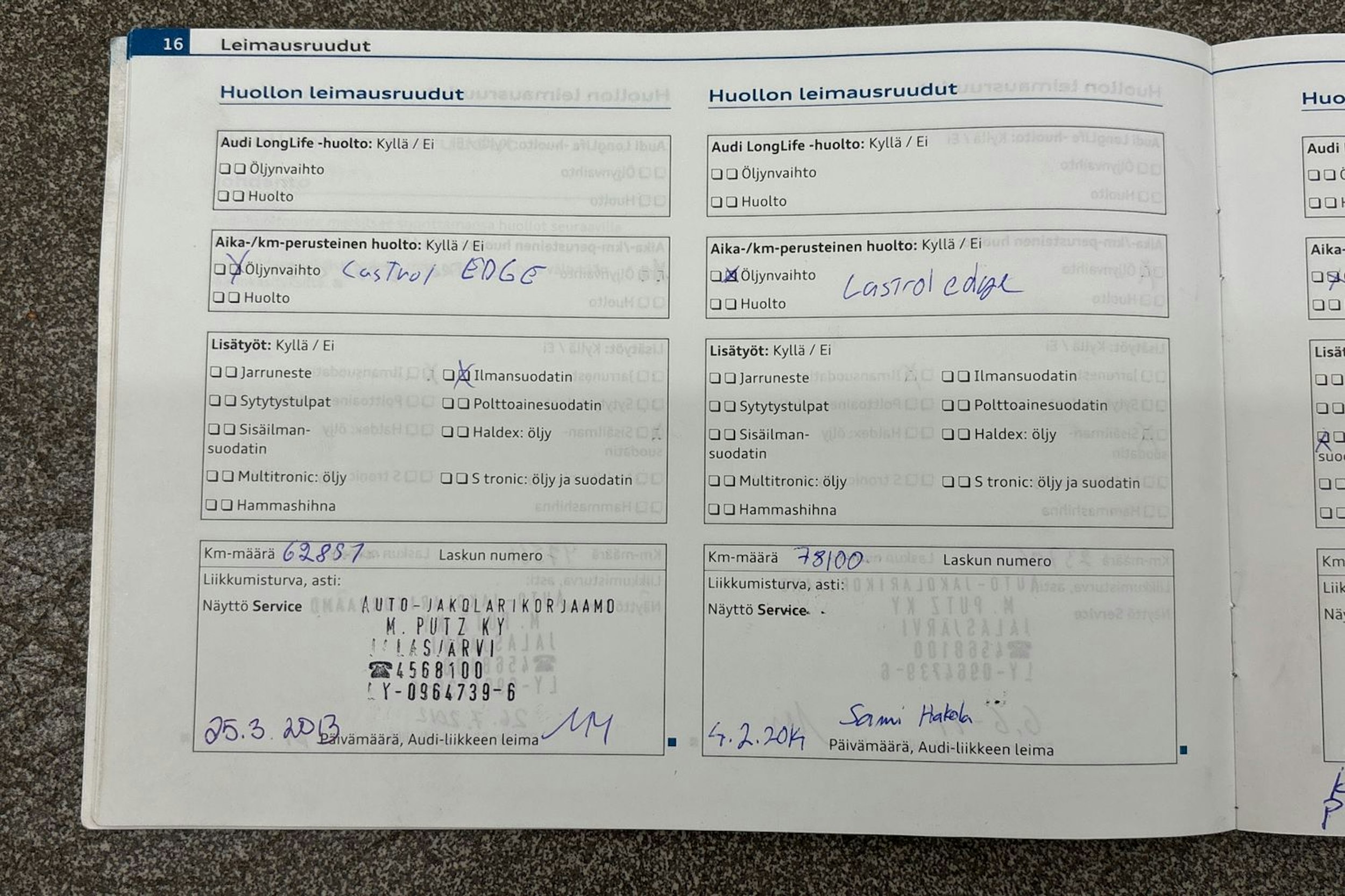 sininen Audi A4 2010 kuva 24.