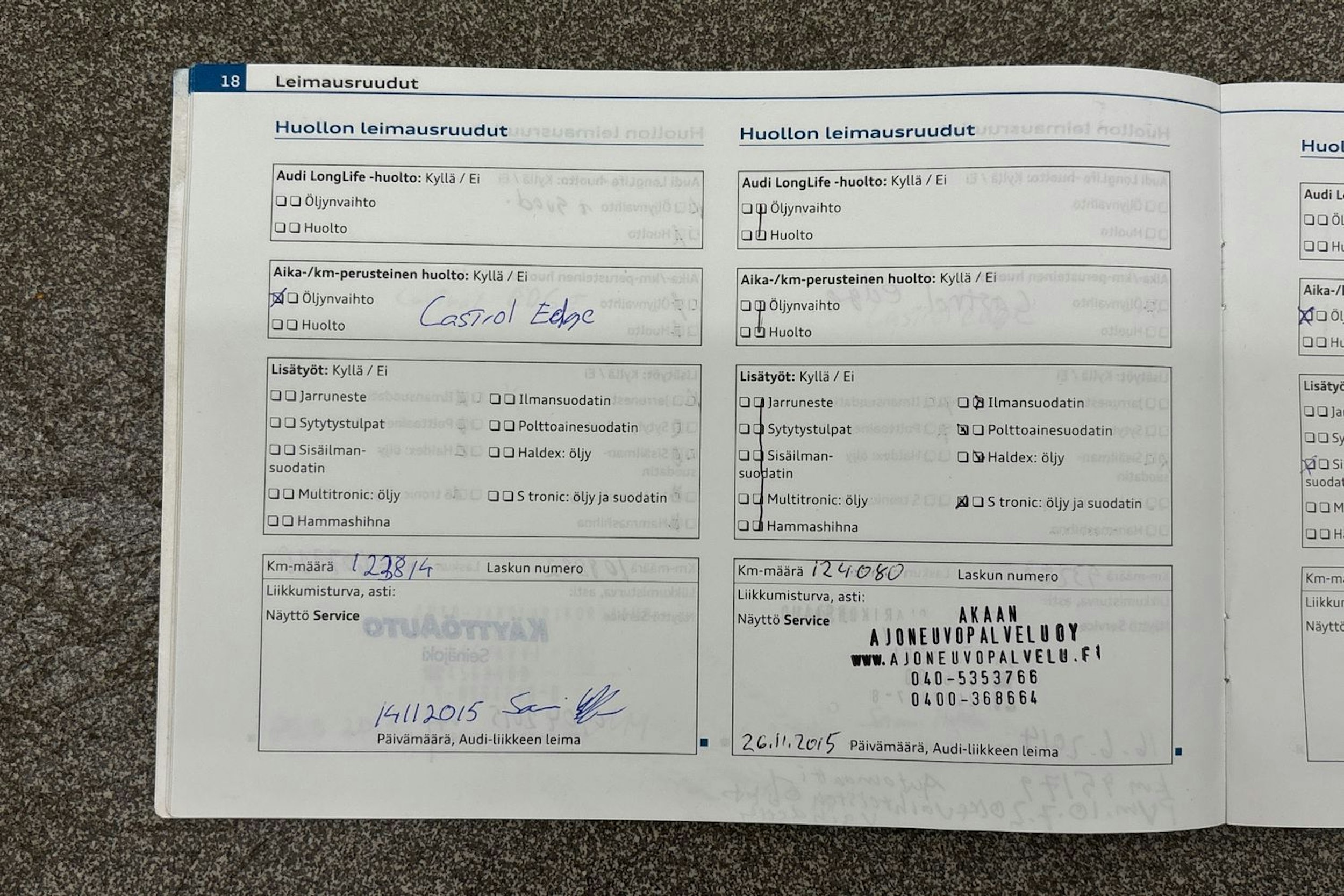 sininen Audi A4 2010 kuva 26.