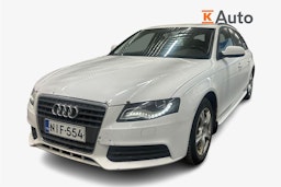 Valkoinen Audi A4 2010 kuva 1.