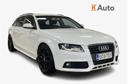 Valkoinen Audi A4 2010 kuva 1.