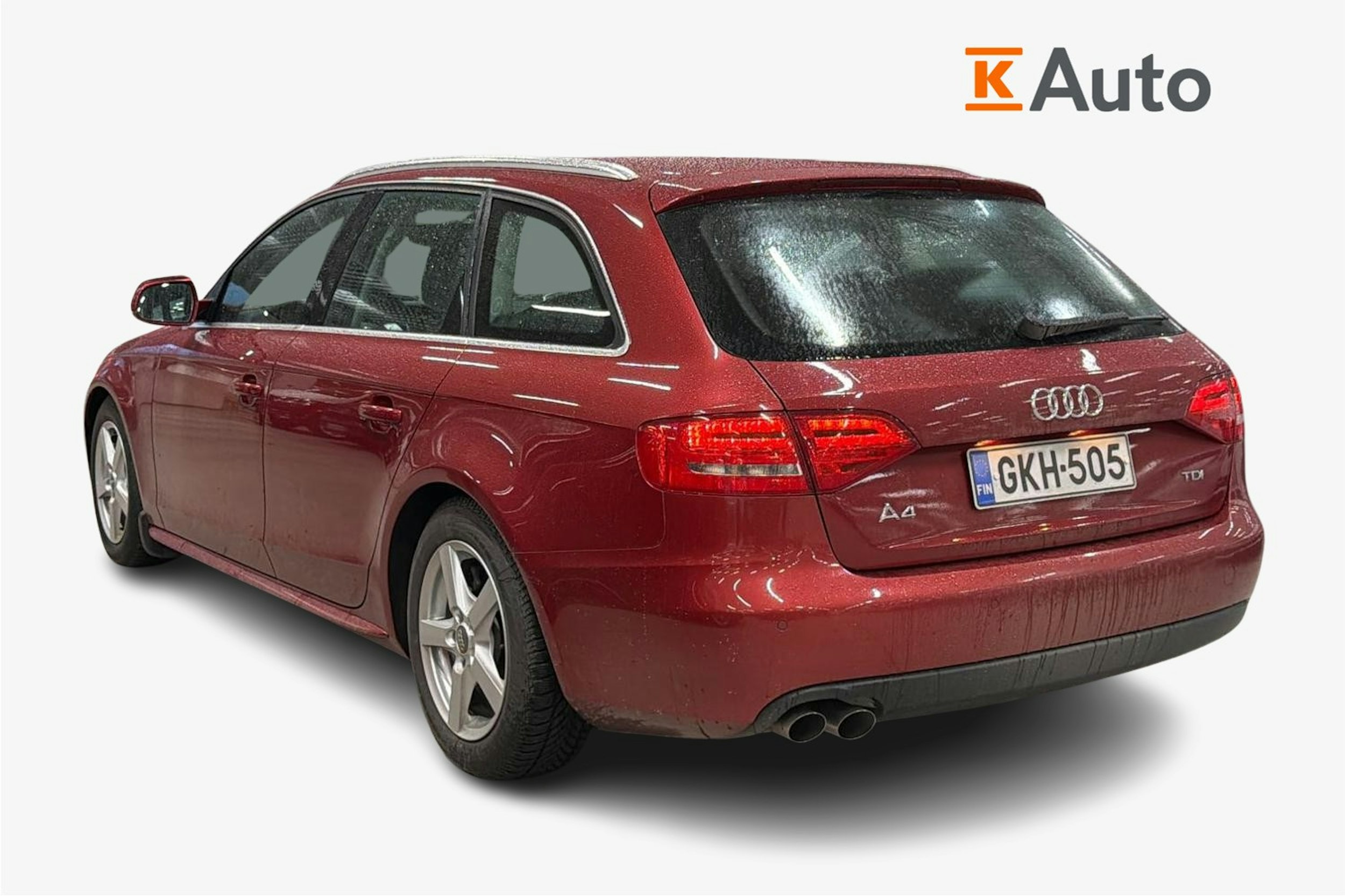 met. punainen Audi A4 2011 kuva 2.